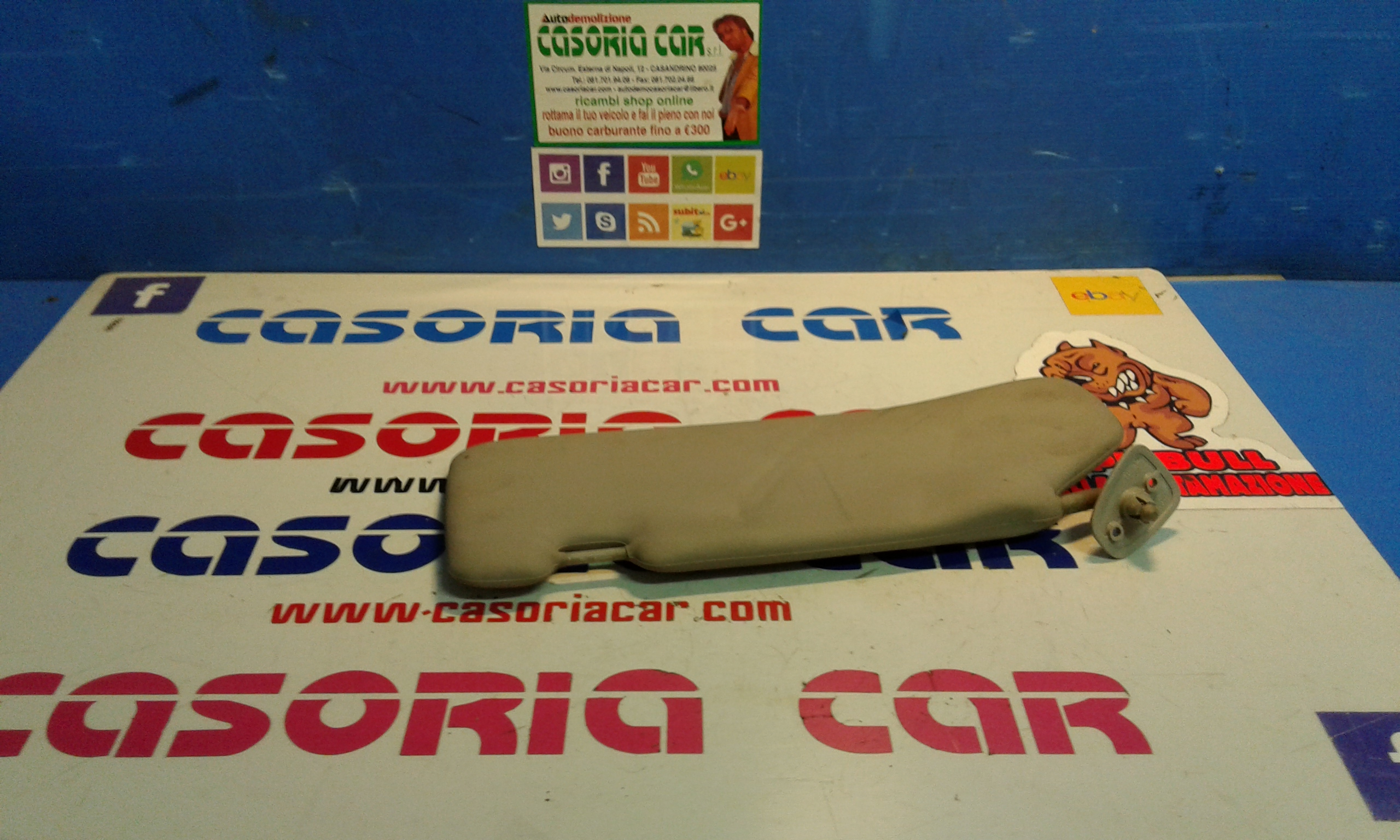 Aletta Parasole Parabrezza Destro 1007057 Usato