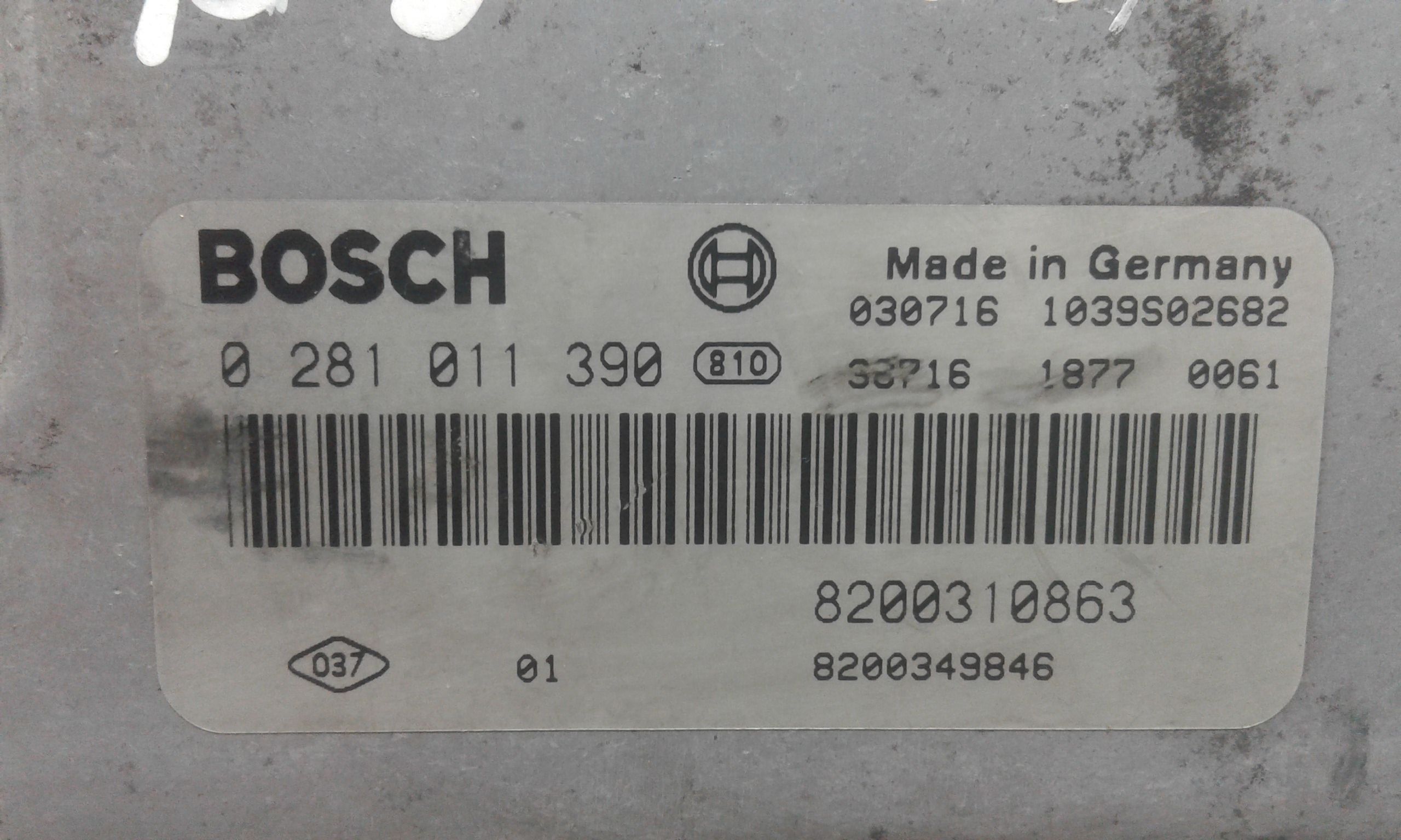 Centralina Iniezione 8200321263 Usato