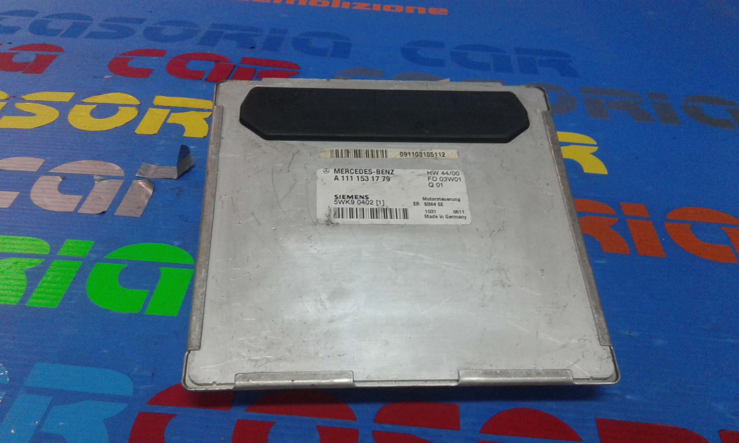 Centralina Iniezione A112153667980 Usato