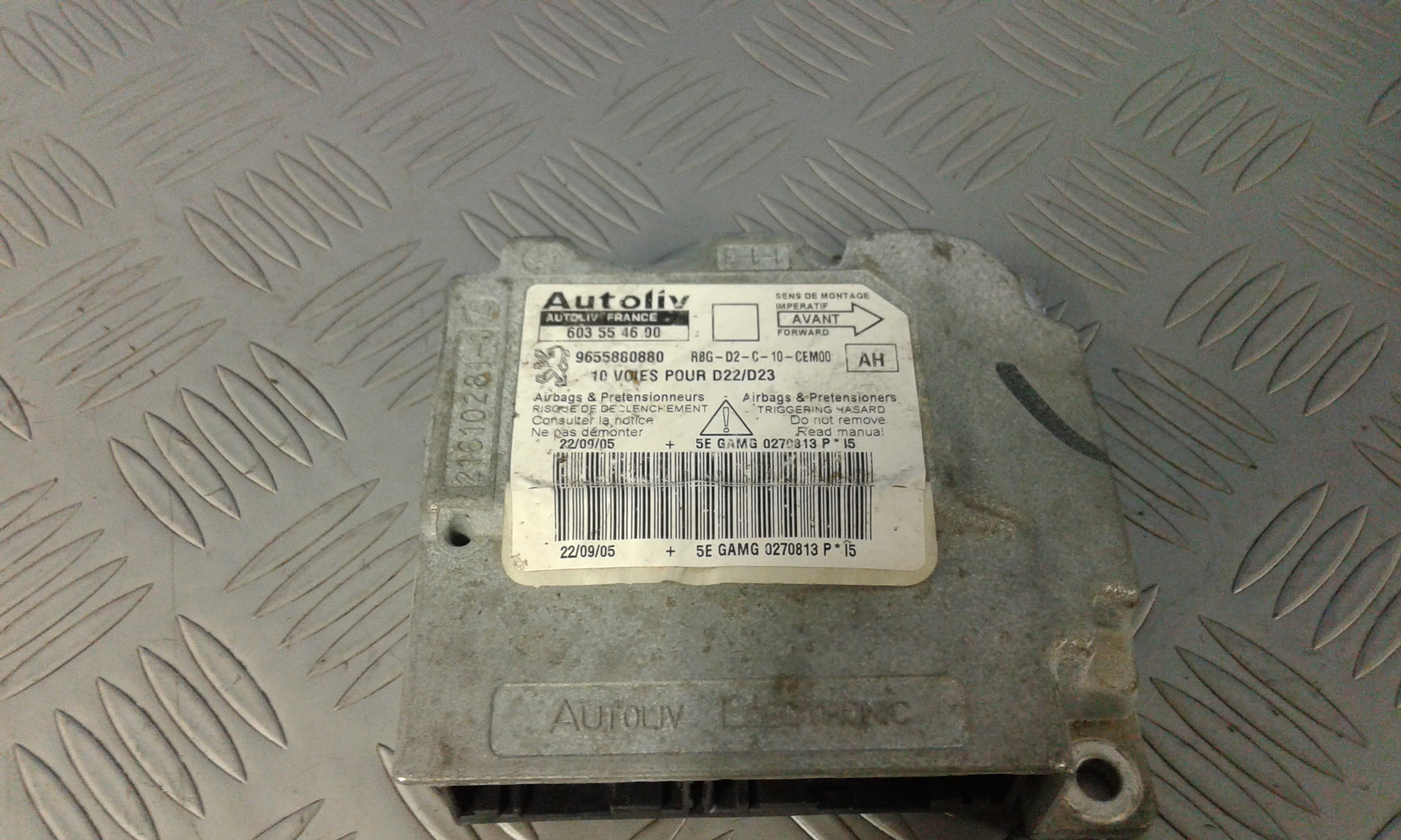 Centralina Comando Airbag Usato