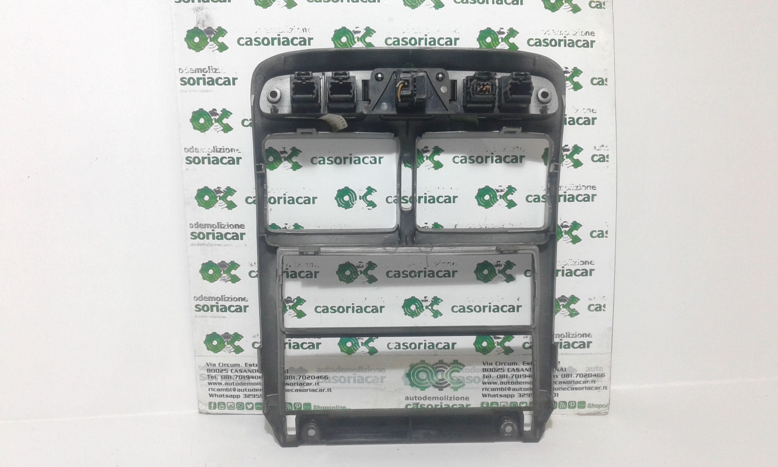 Rivestimento Centr. Cruscotto, Mascherina Portastrumenti Centr. Cruscotto Usato