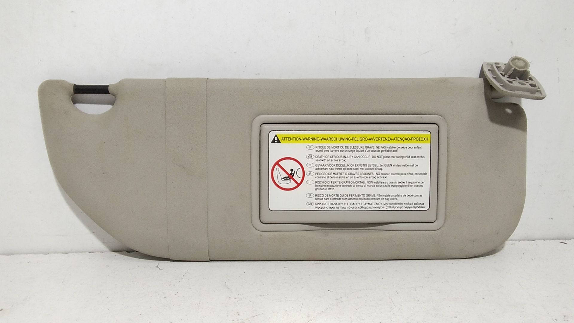 Aletta Parasole Parabrezza Destro Usato