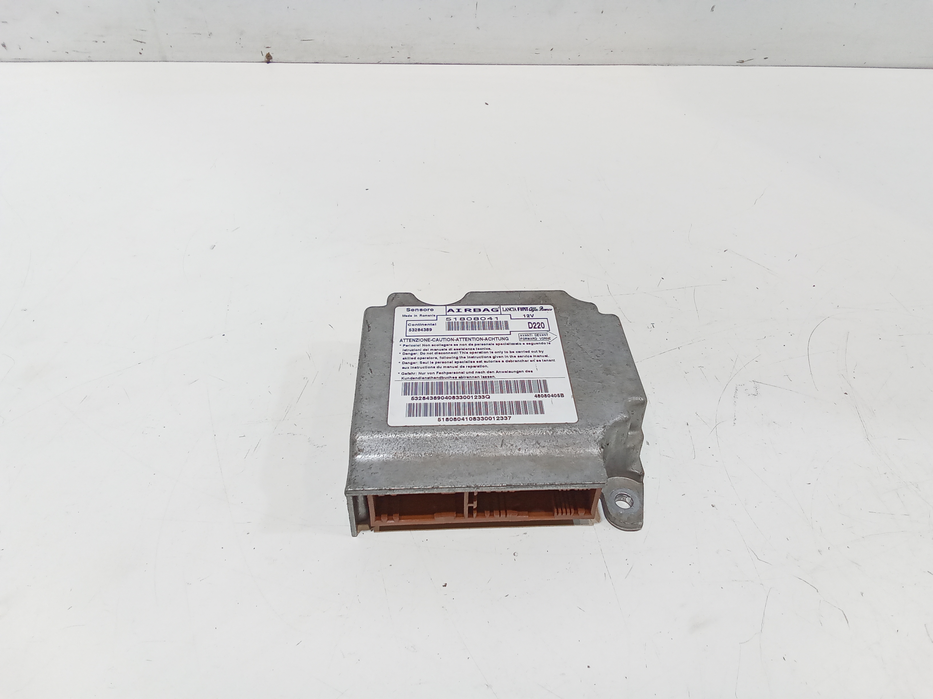 Centralina Comando Airbag 51808041 Usato