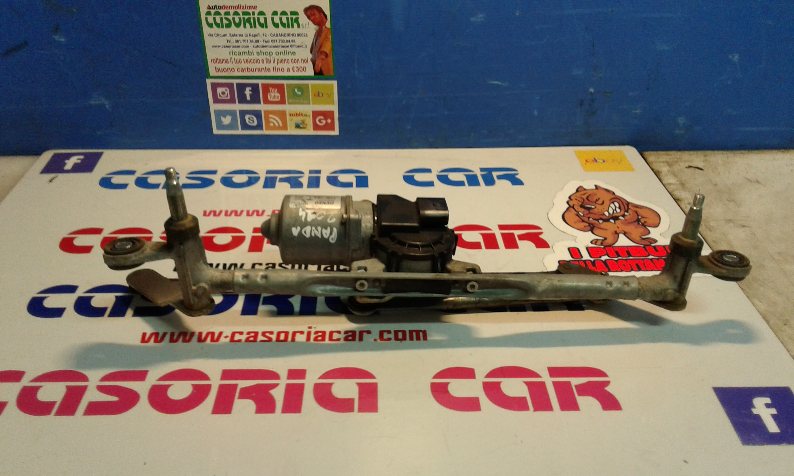 Motorino Tergiparabrezza Compl. Usato