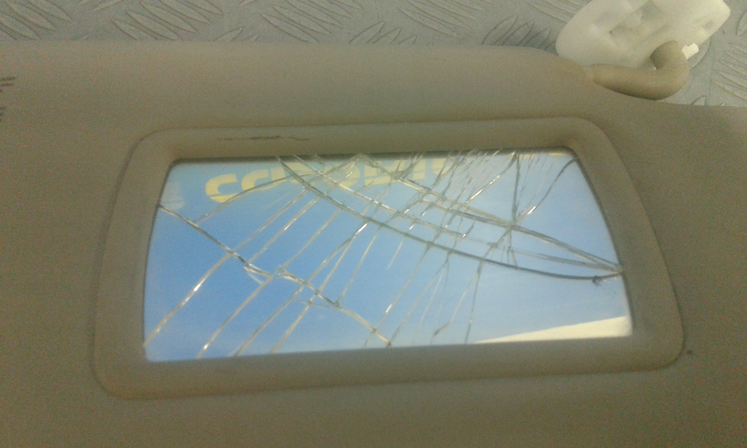 Aletta Parasole Parabrezza Destro Usato