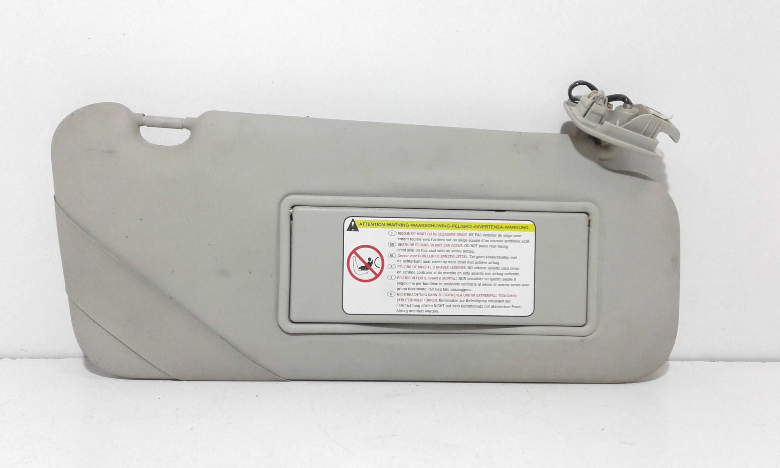 Aletta Parasole Parabrezza Destro Usato