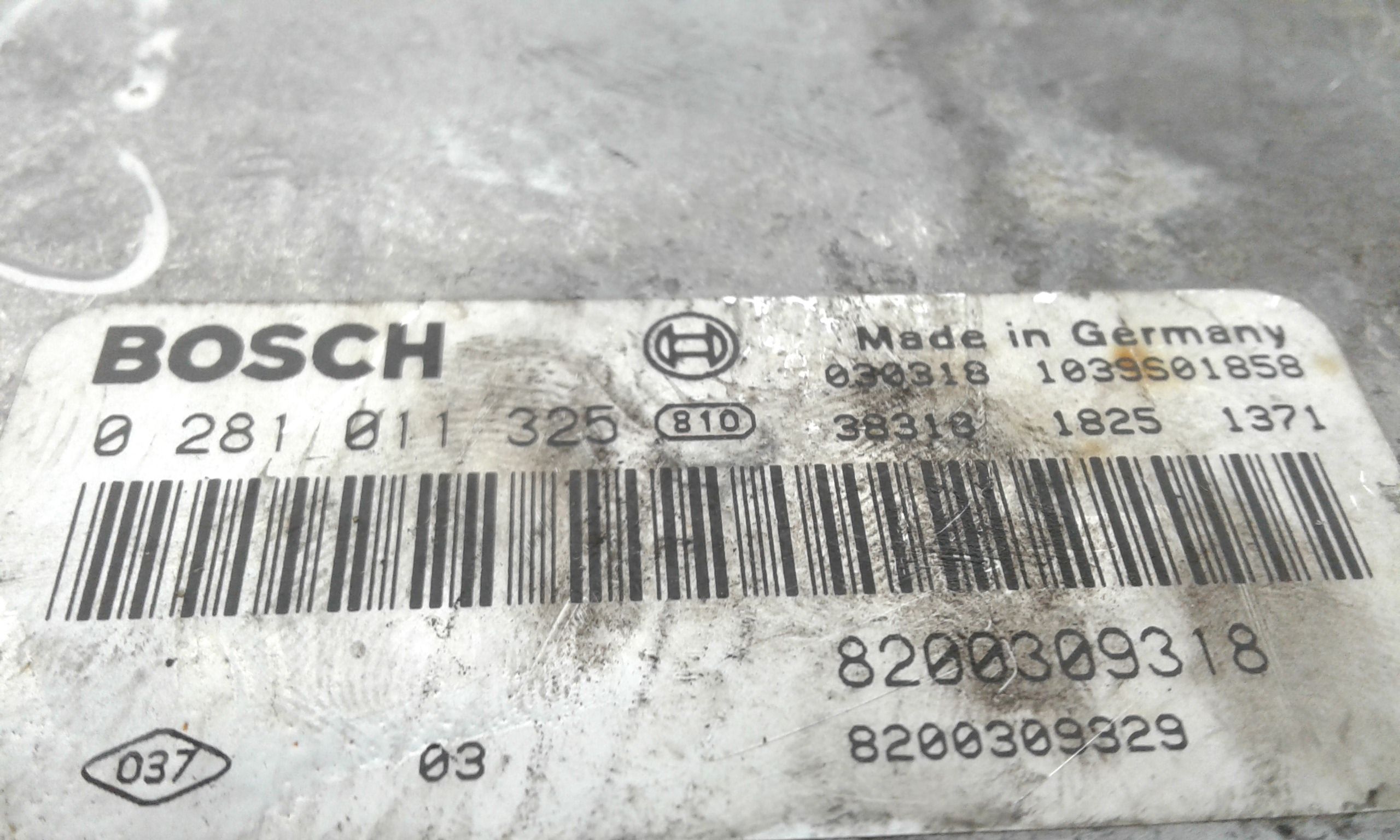 Centralina Iniezione 8200444586 Usato