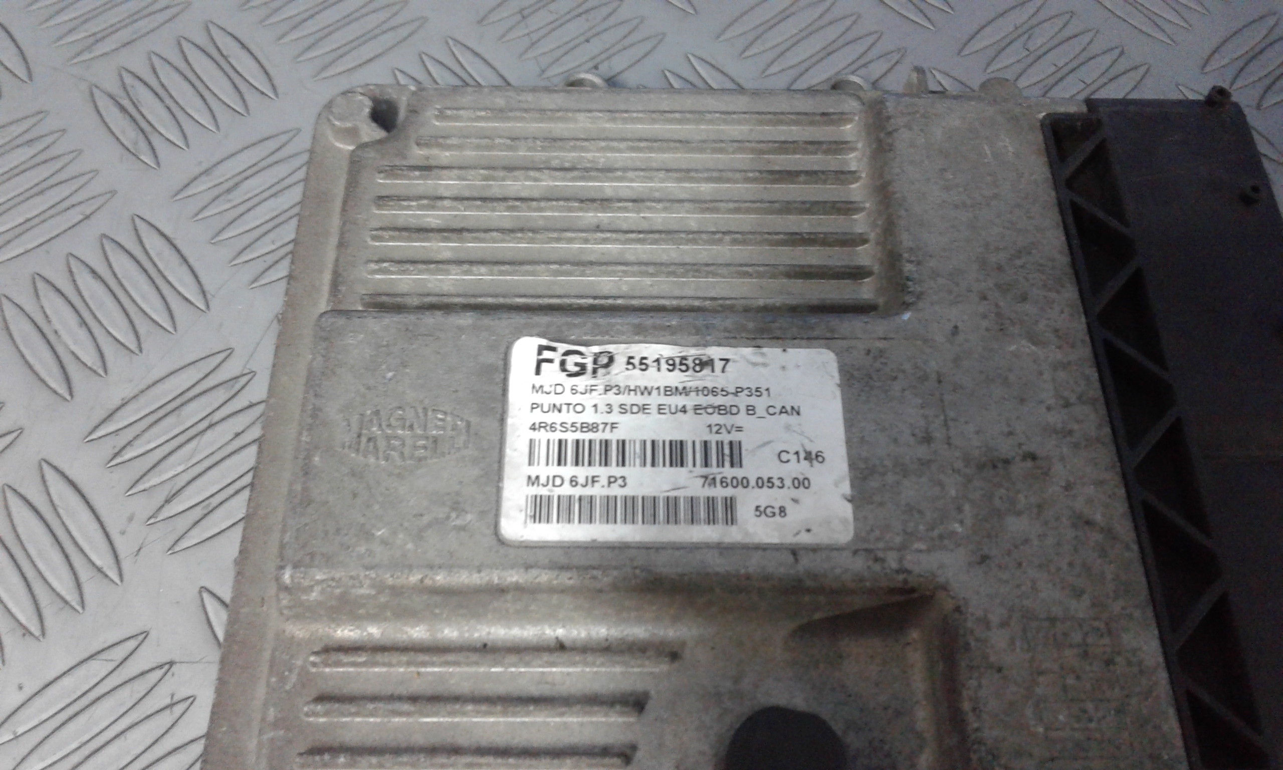 Centralina Iniezione 51827446 Usato