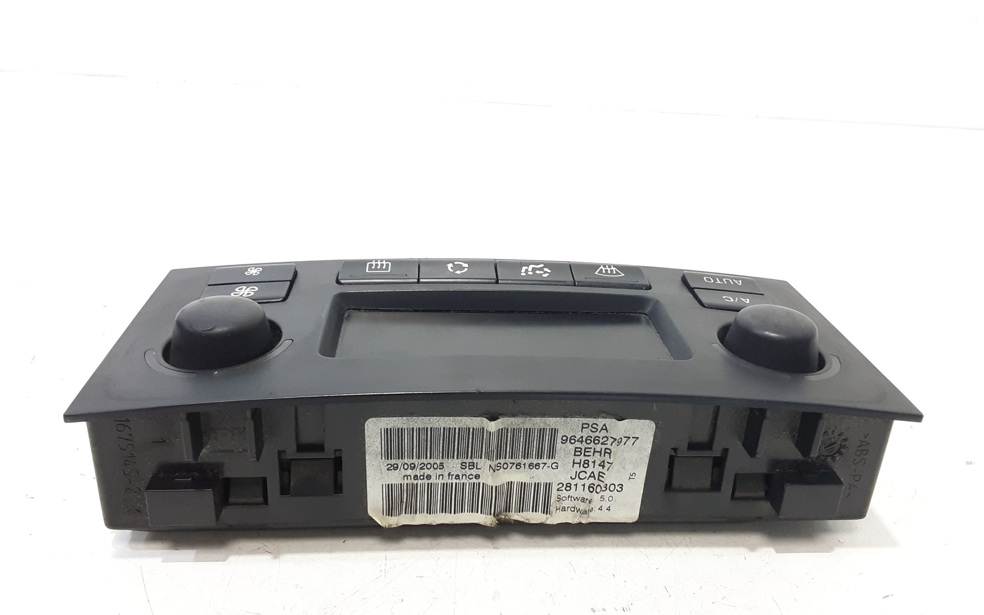 Blocco Comando Climatizzazione 6451SN Usato