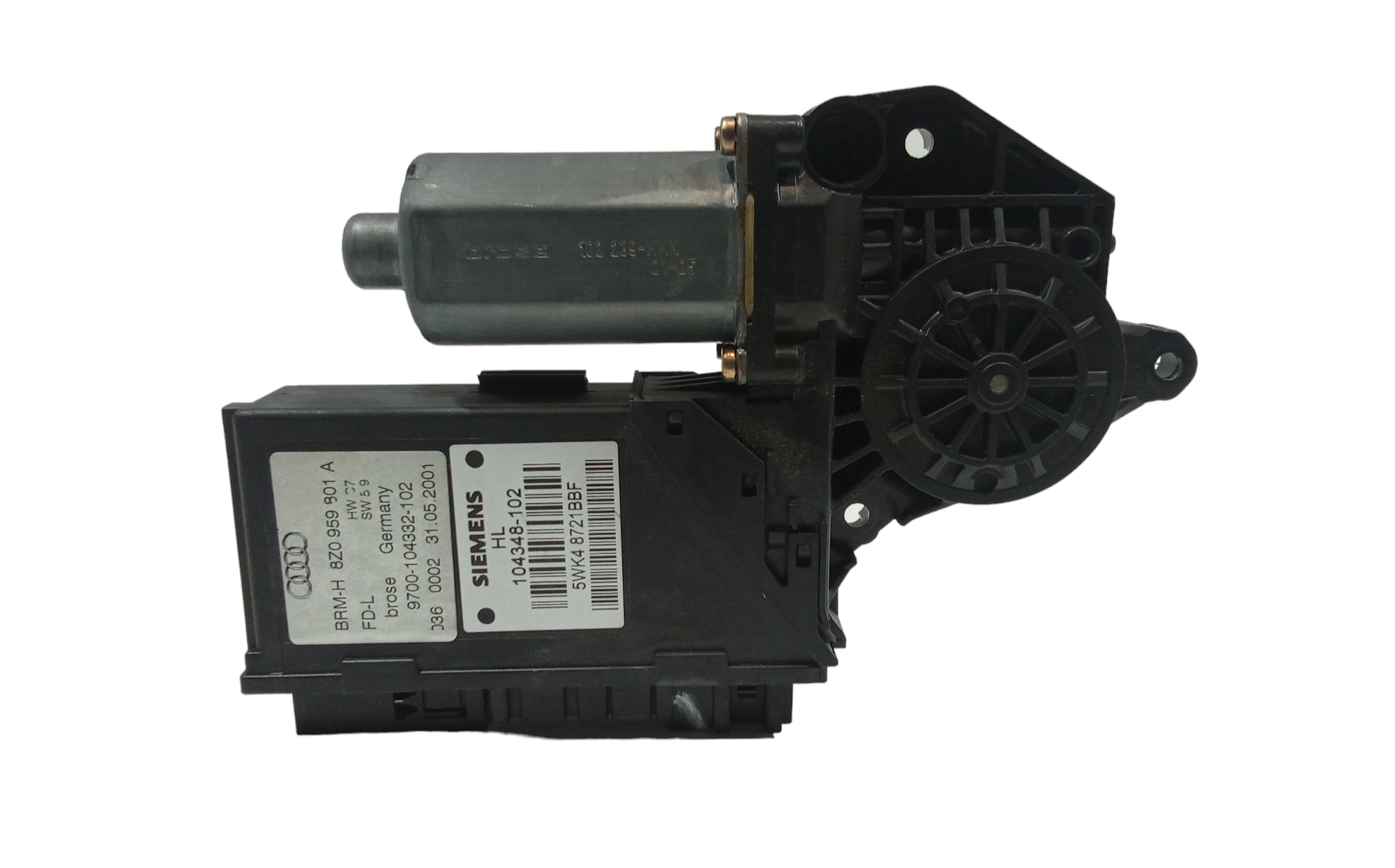 Motorino Alzacristallo Porta Post. Sinistro 8Z0959801B Usato