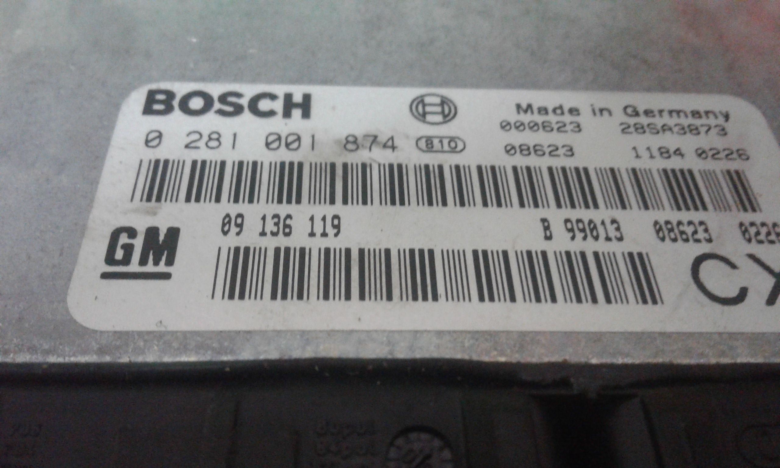 Centralina Iniezione 90512130 Usato