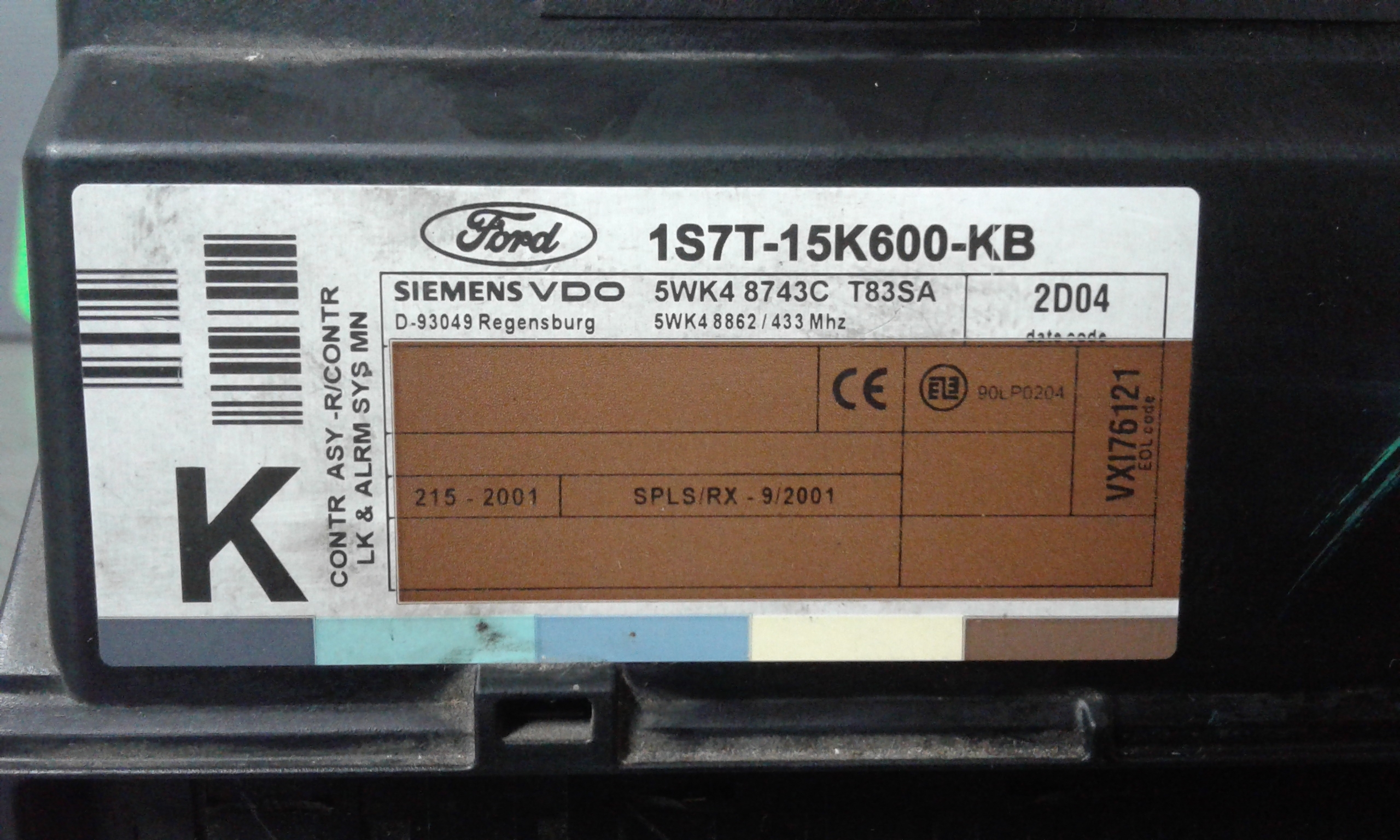 Centralina Modulo Di Controllo Comfort Usato