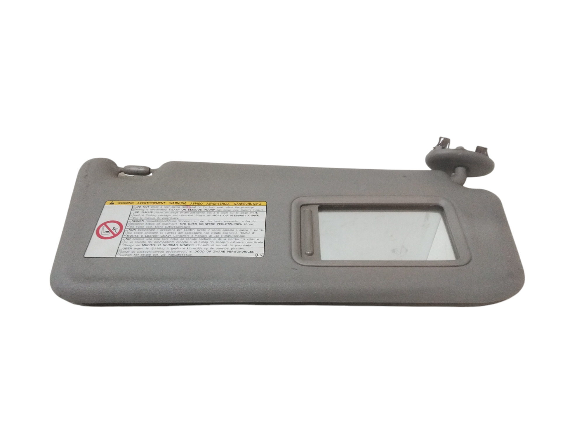 Aletta Parasole Parabrezza Destro 7431074010B0 Usato