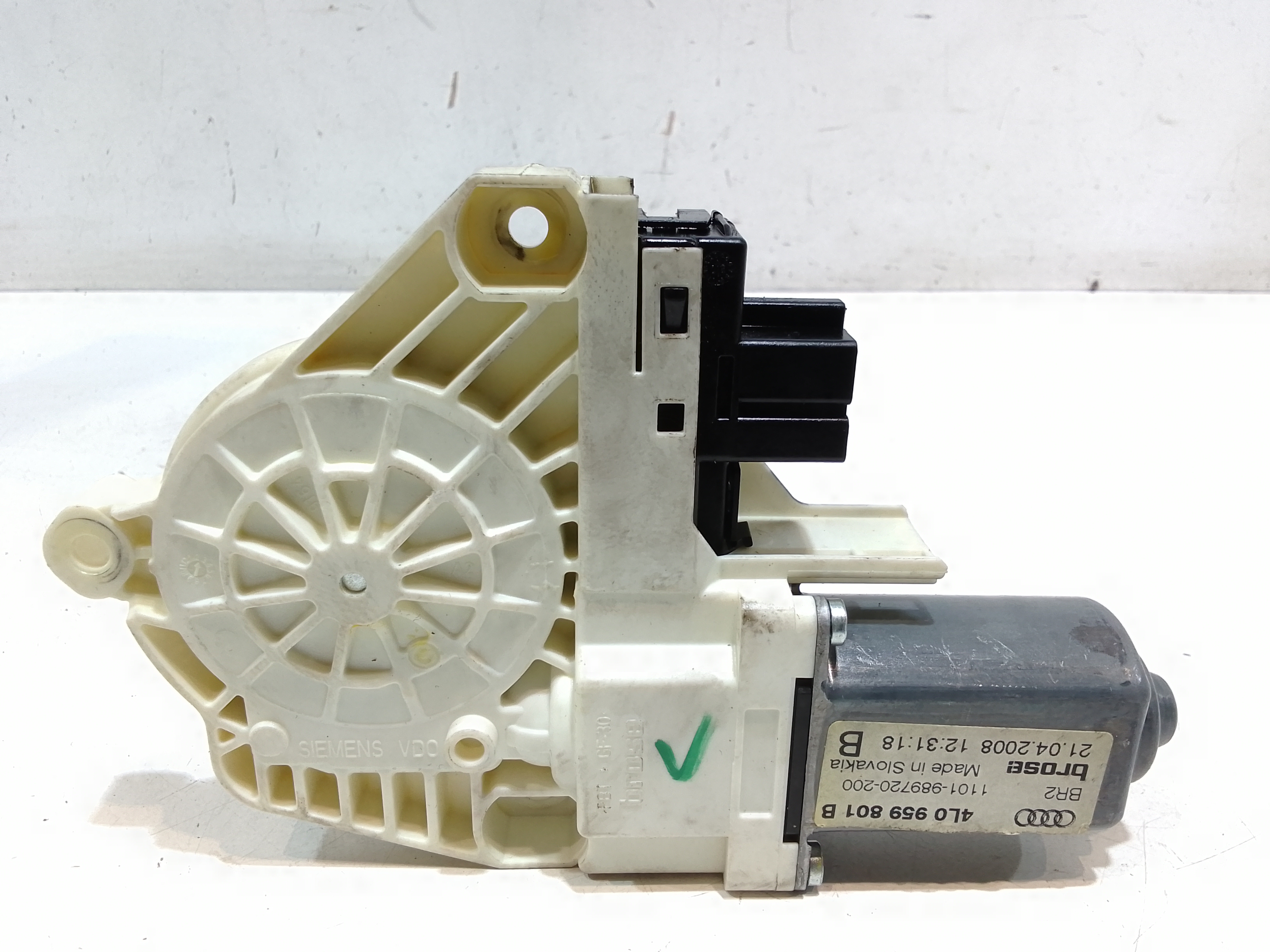 Motorino Alzacristallo Porta Post. Sinistro 8K0959811A Usato