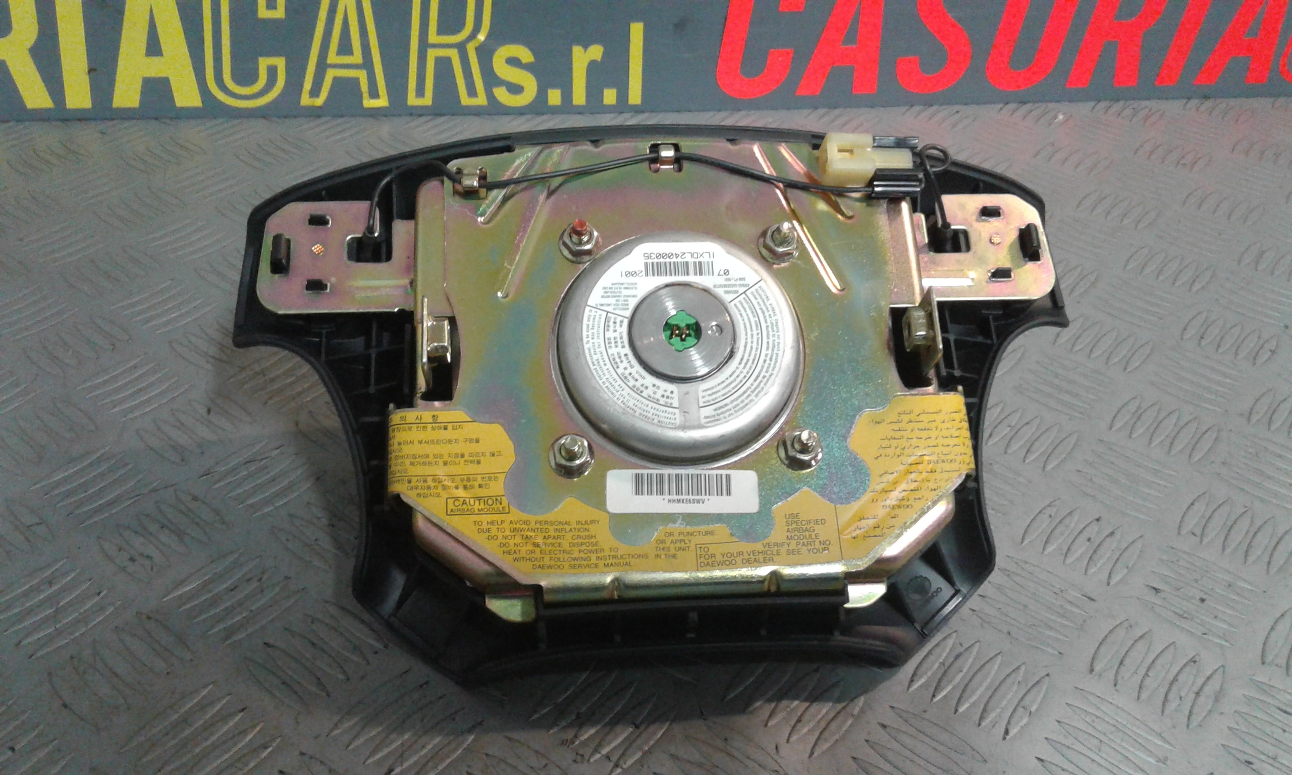 Dispositivo Airbag Lato Guida 96314922 Usato