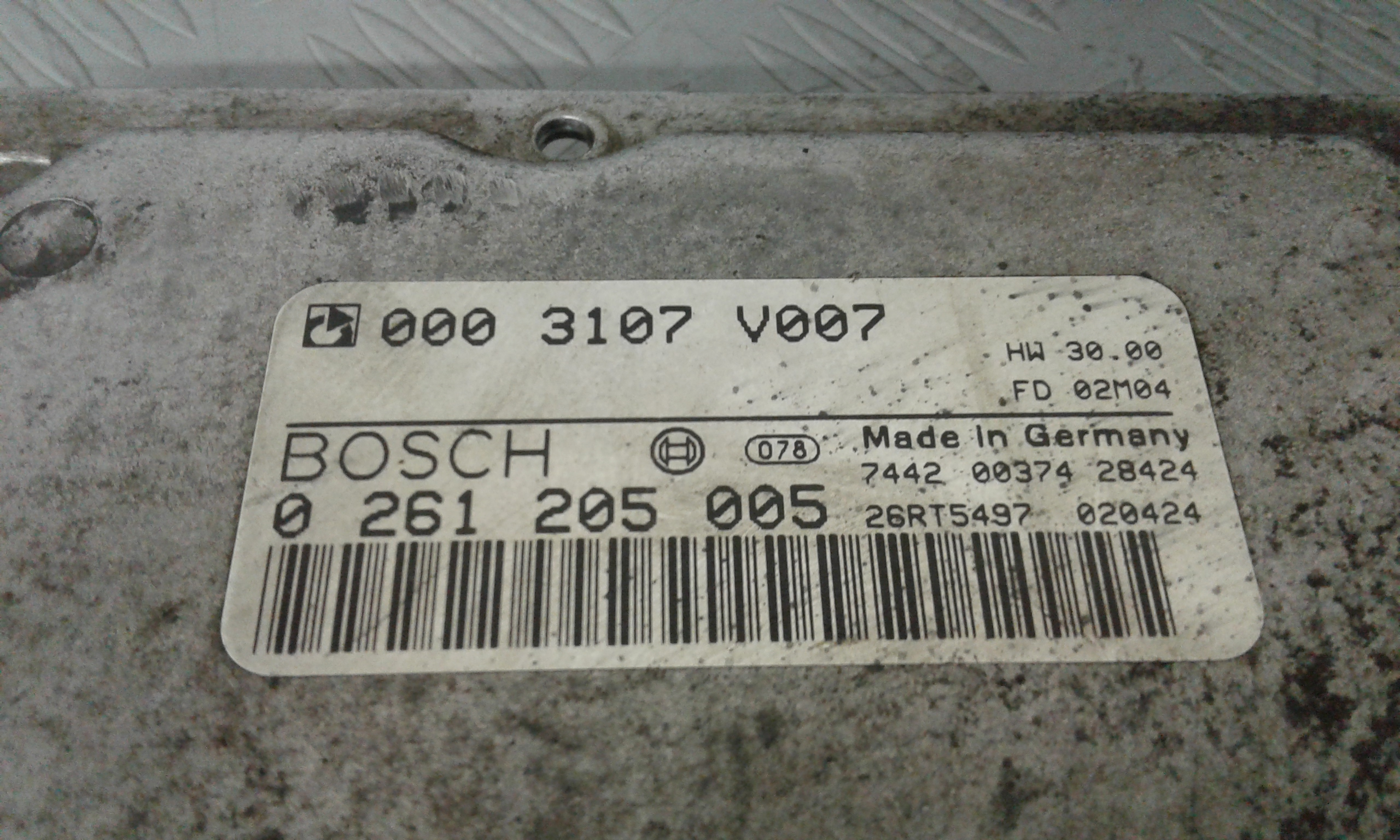 Centralina Iniezione Q0003107V007000000 Usato