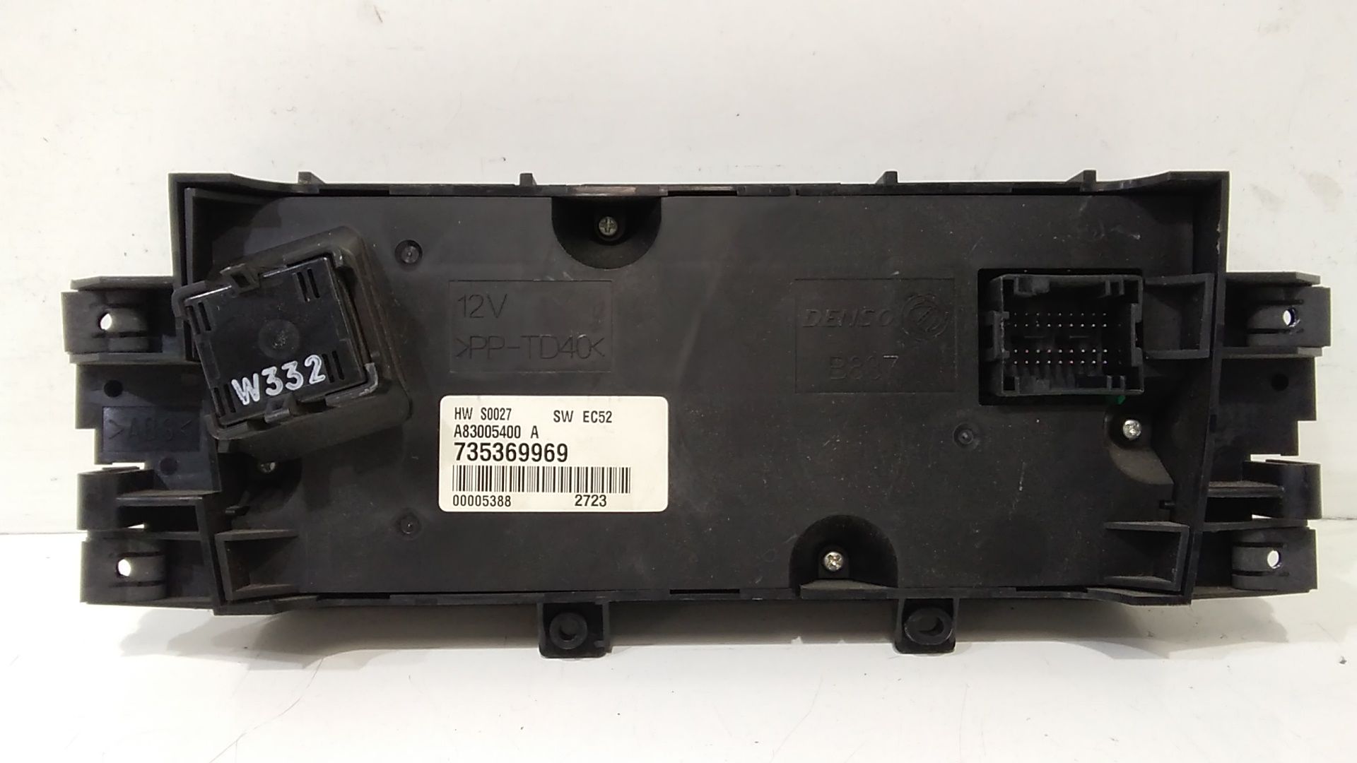 Blocco Comando Climatizzazione 77364220 Usato