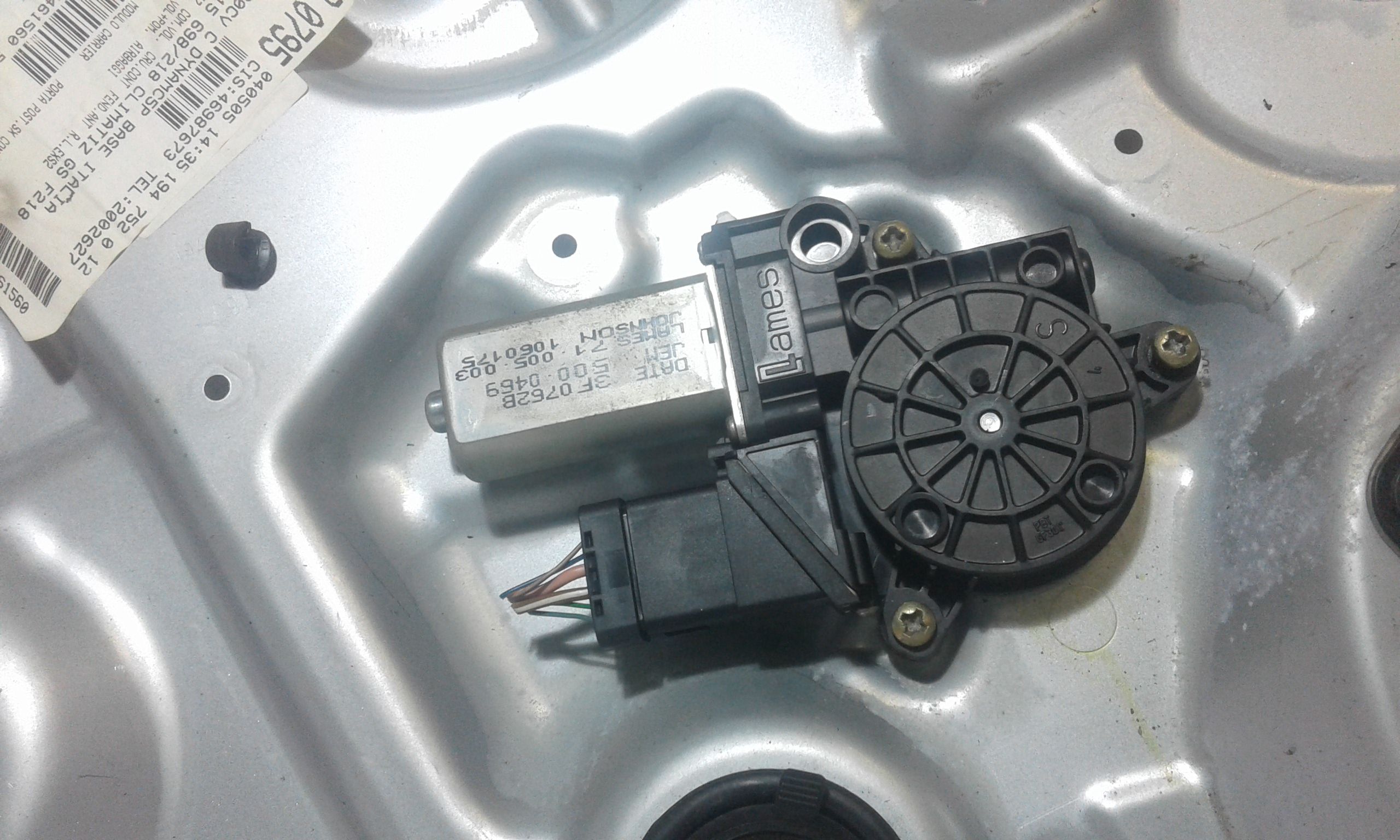 Alzacristallo Elettr. Porta Post. Sinistro Usato