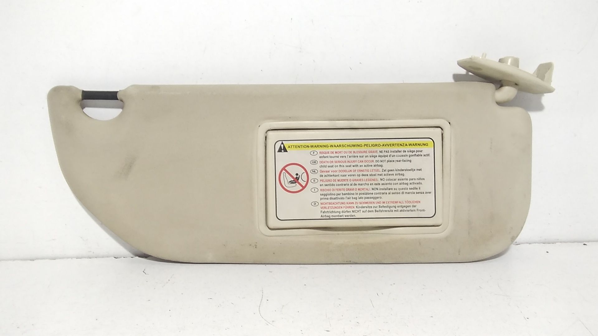 Aletta Parasole Parabrezza Destro Usato