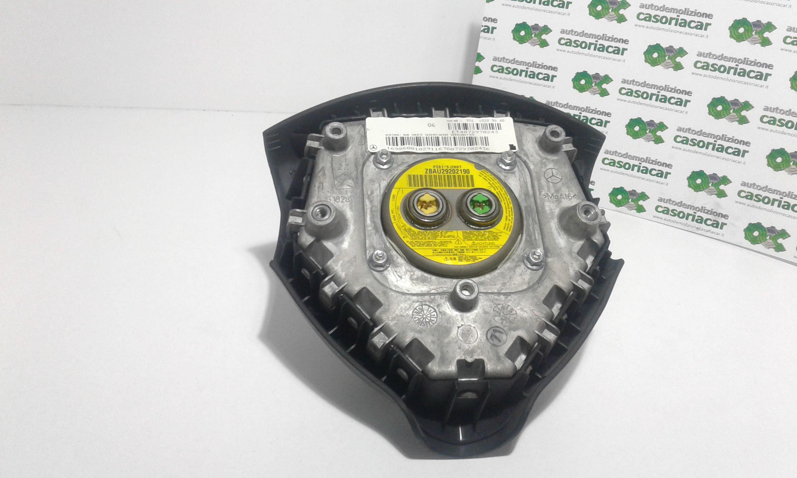 Dispositivo Airbag Lato Guida A16986001029116 Usato