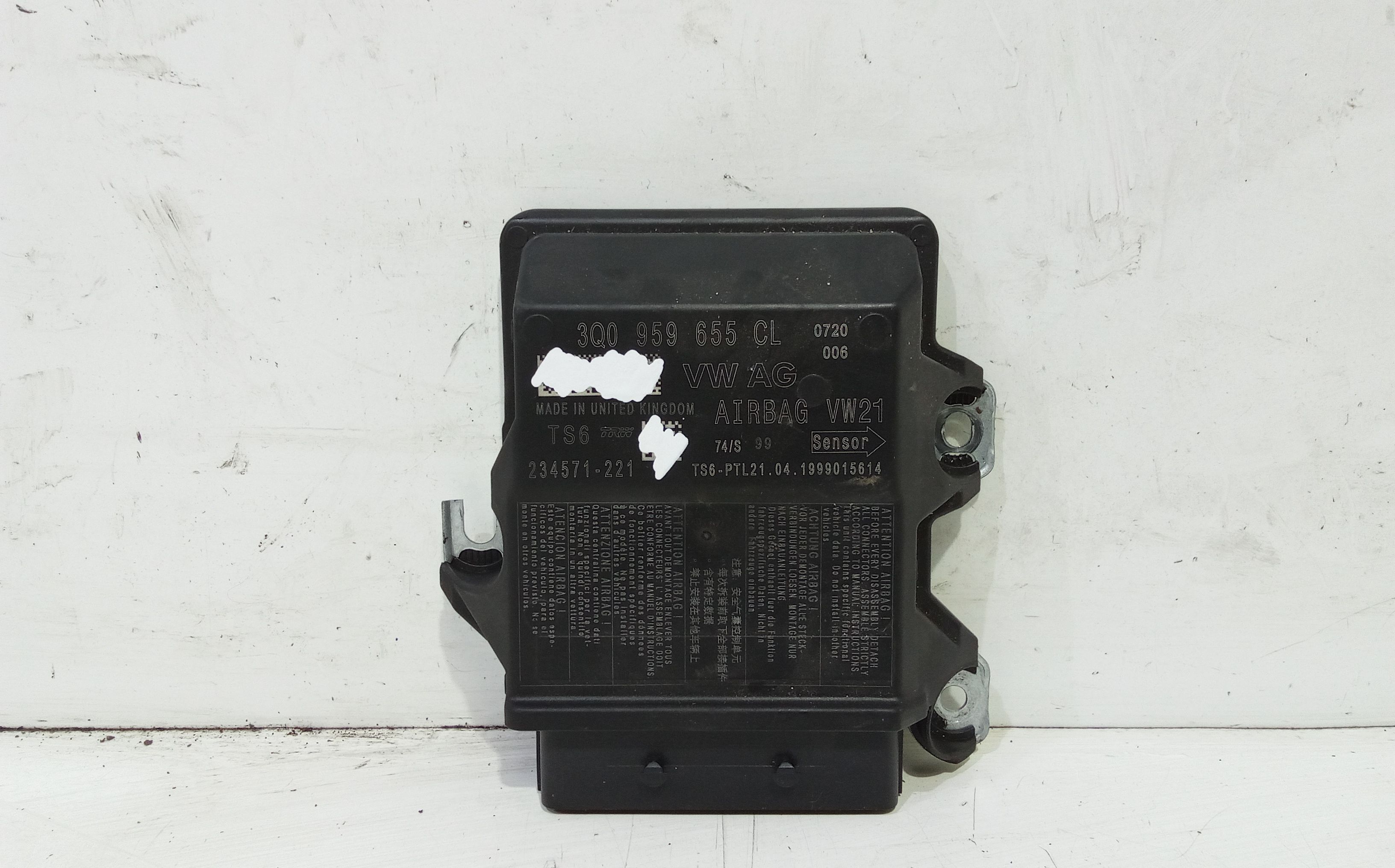 Centralina Comando Airbag 3Q0959655BL Usato