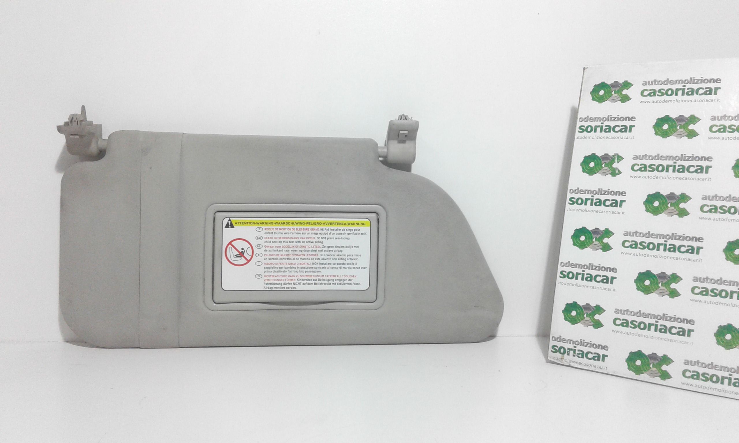 Aletta Parasole Parabrezza Destro Usato