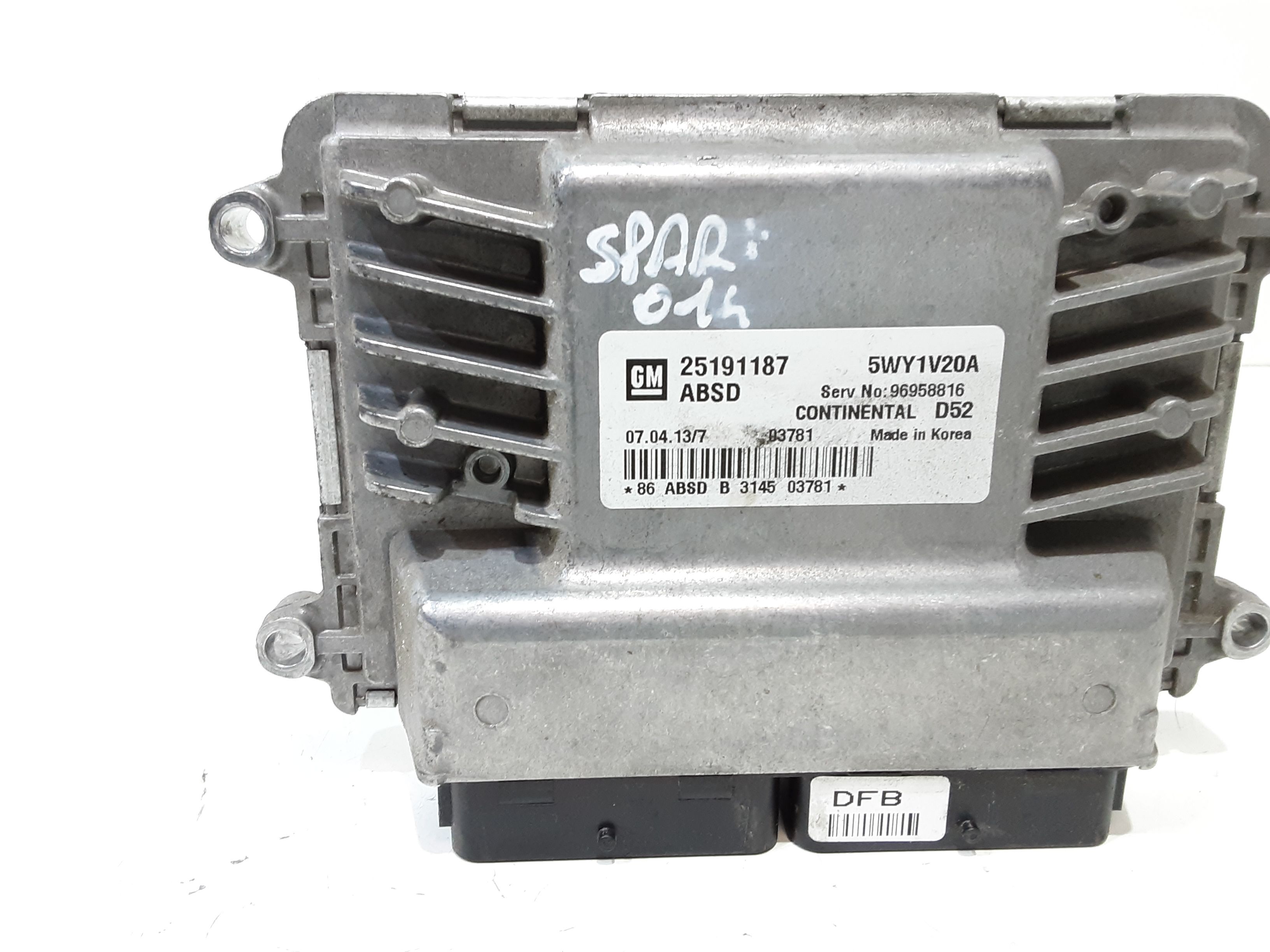 Centralina Iniezione 25183778 Usato