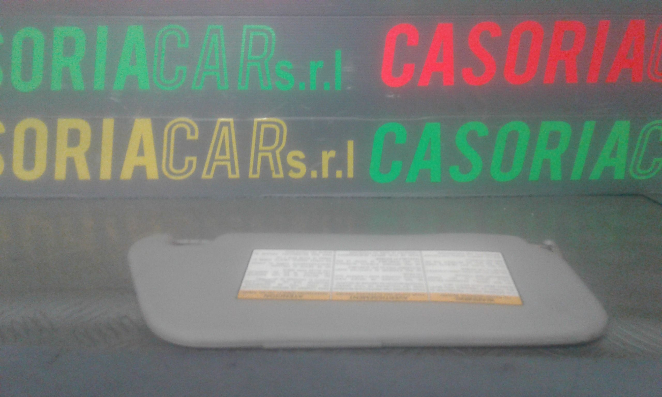 Aletta Parasole Parabrezza Sinistro 96279932 Usato