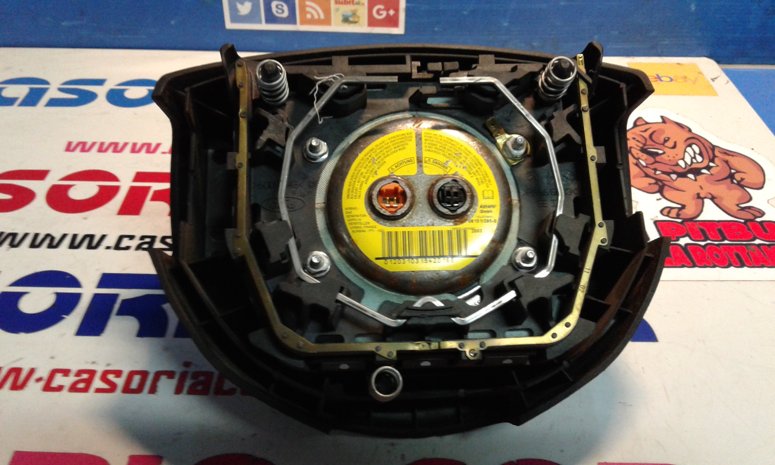 Dispositivo Airbag Lato Guida 1379560 Usato