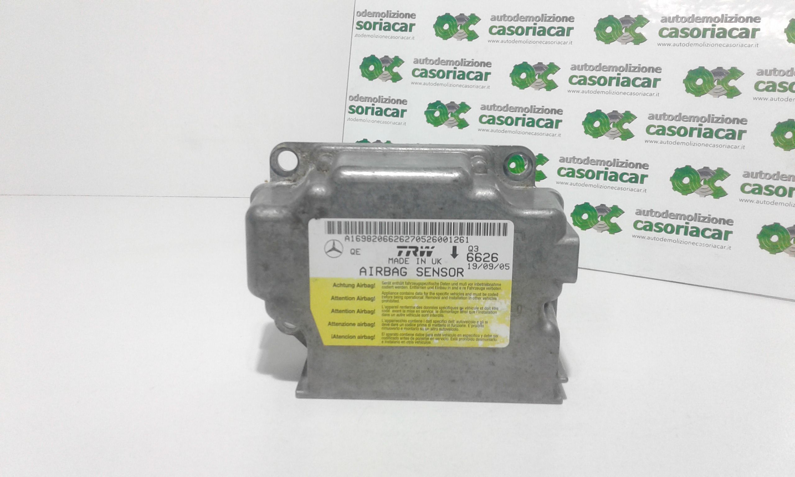 Centralina Comando Airbag A1698204085 Usato