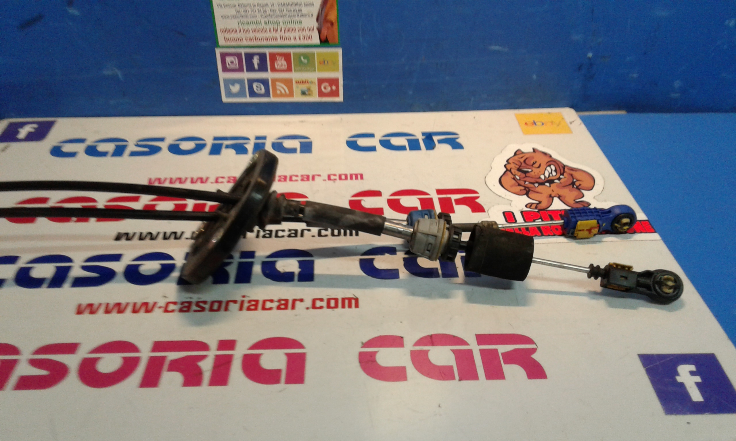 Kit Cavi Comando Leva Cambio 55255269 Usato