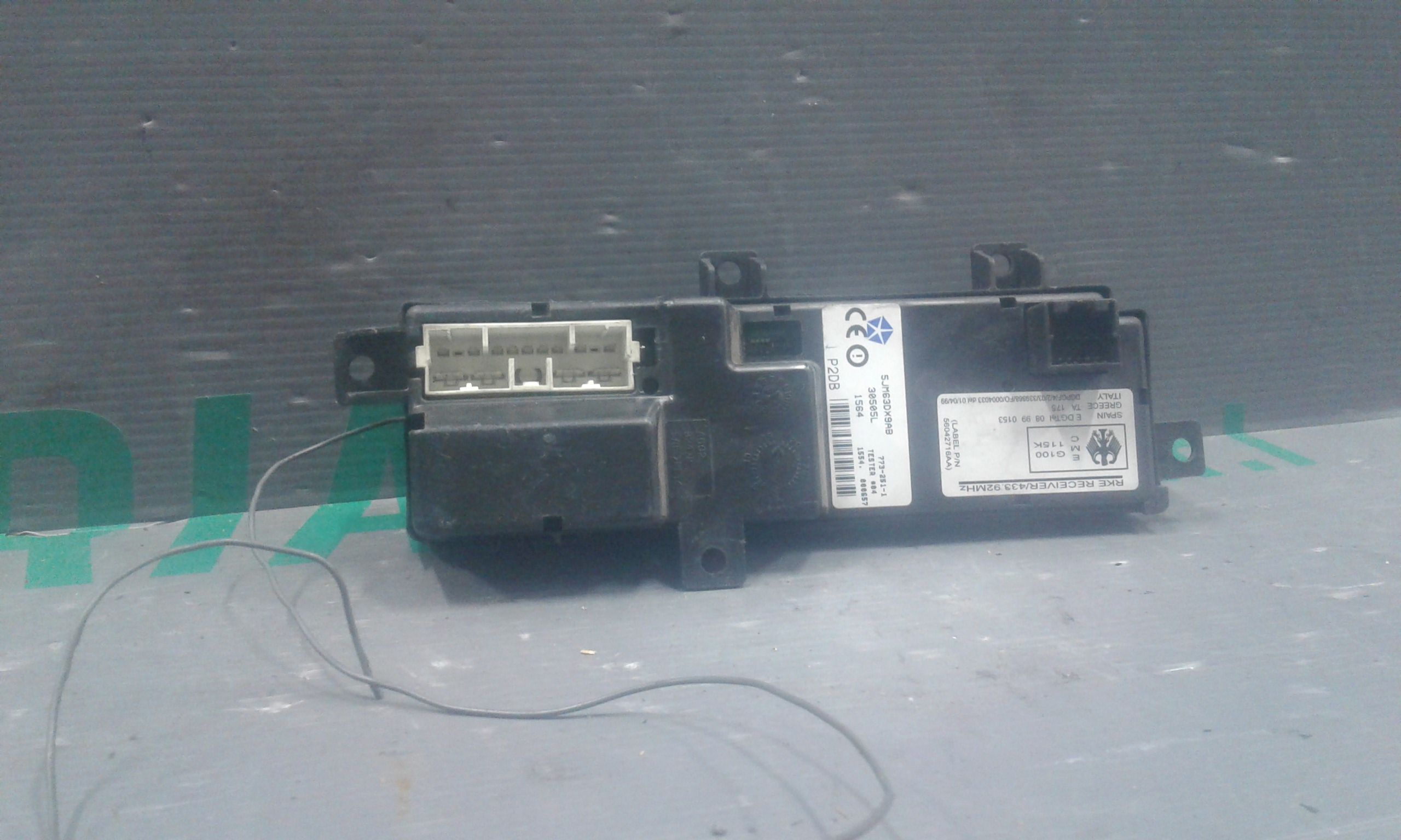 Interruttore Alzacristalli Porta Ant. Destro Usato