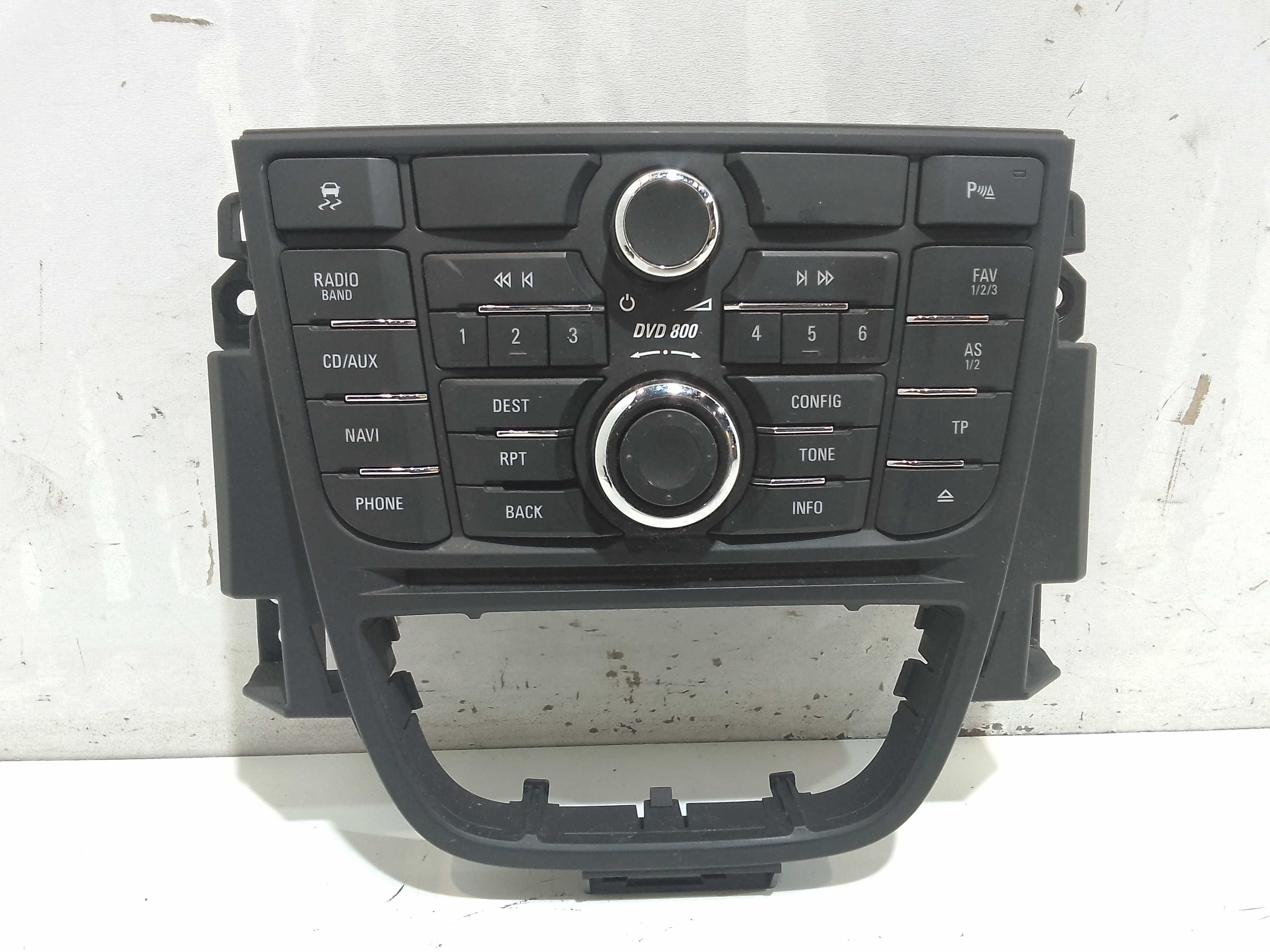 Blocco Comandi Autoradio 13268686 Usato