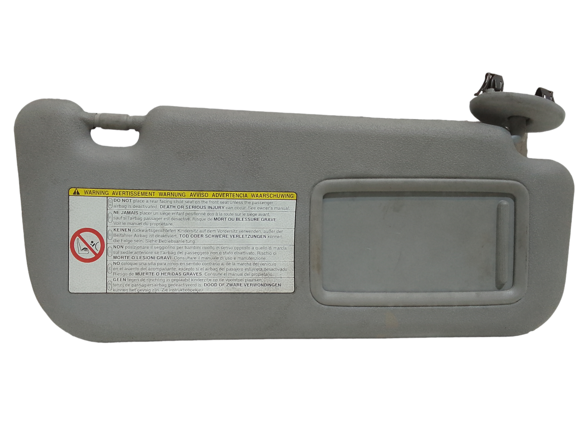 Aletta Parasole Parabrezza Destro 7431052531B0 Usato