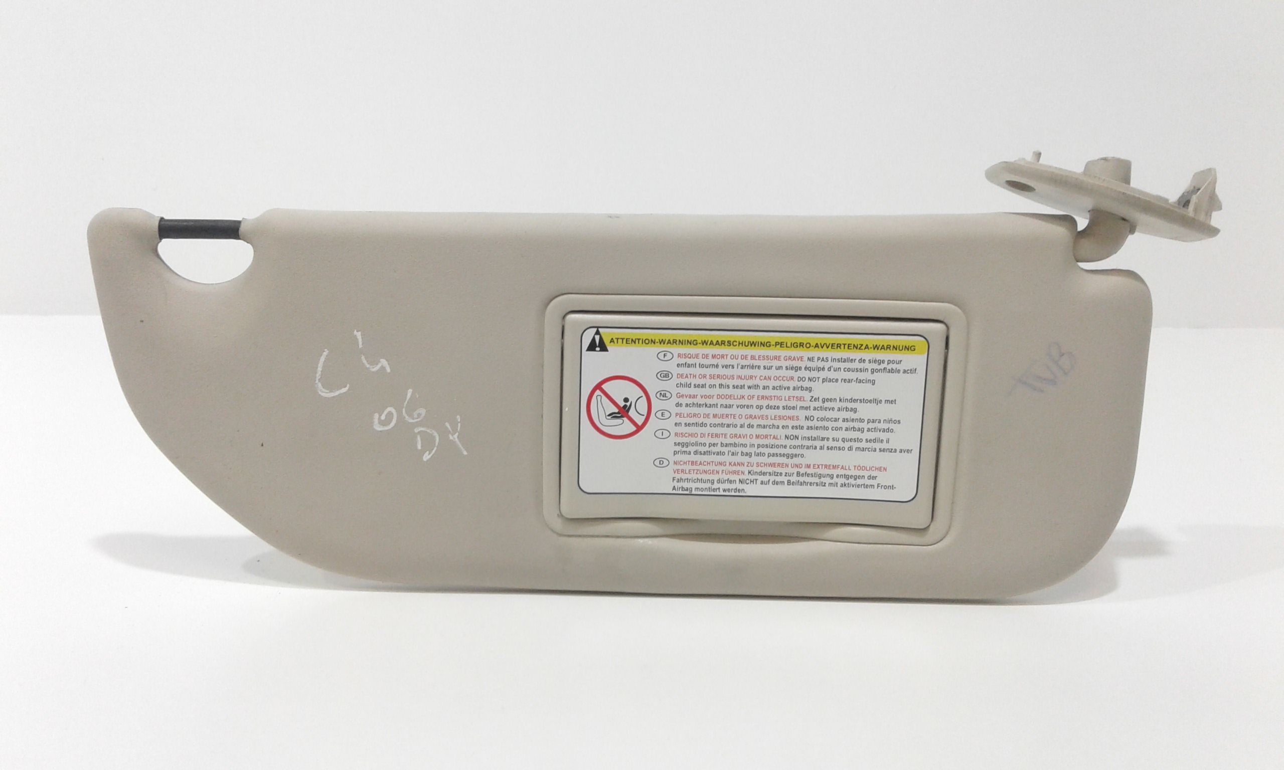 Aletta Parasole Parabrezza Destro Usato