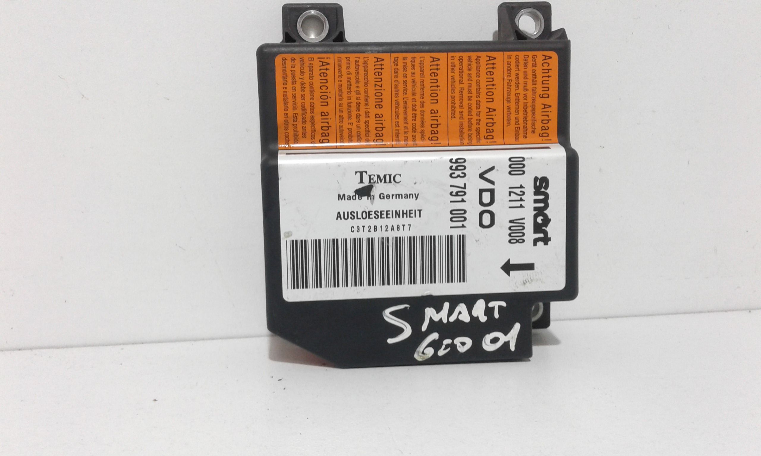 Centralina Comando Airbag Q0000055V012000000 Usato