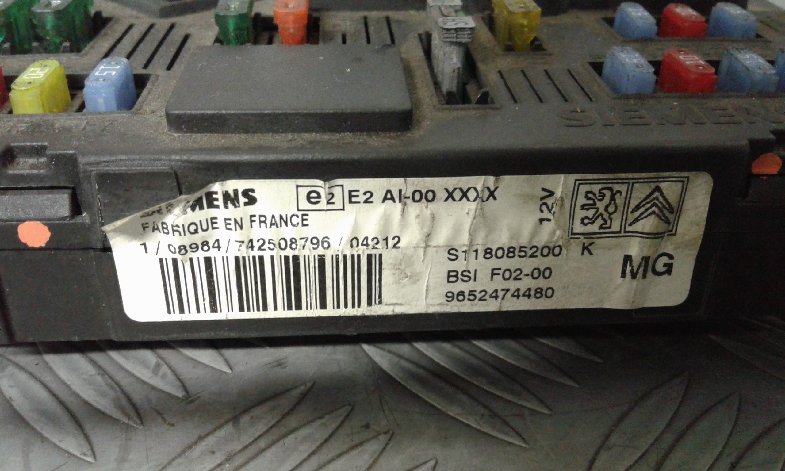 Scatola Fusibili Usato