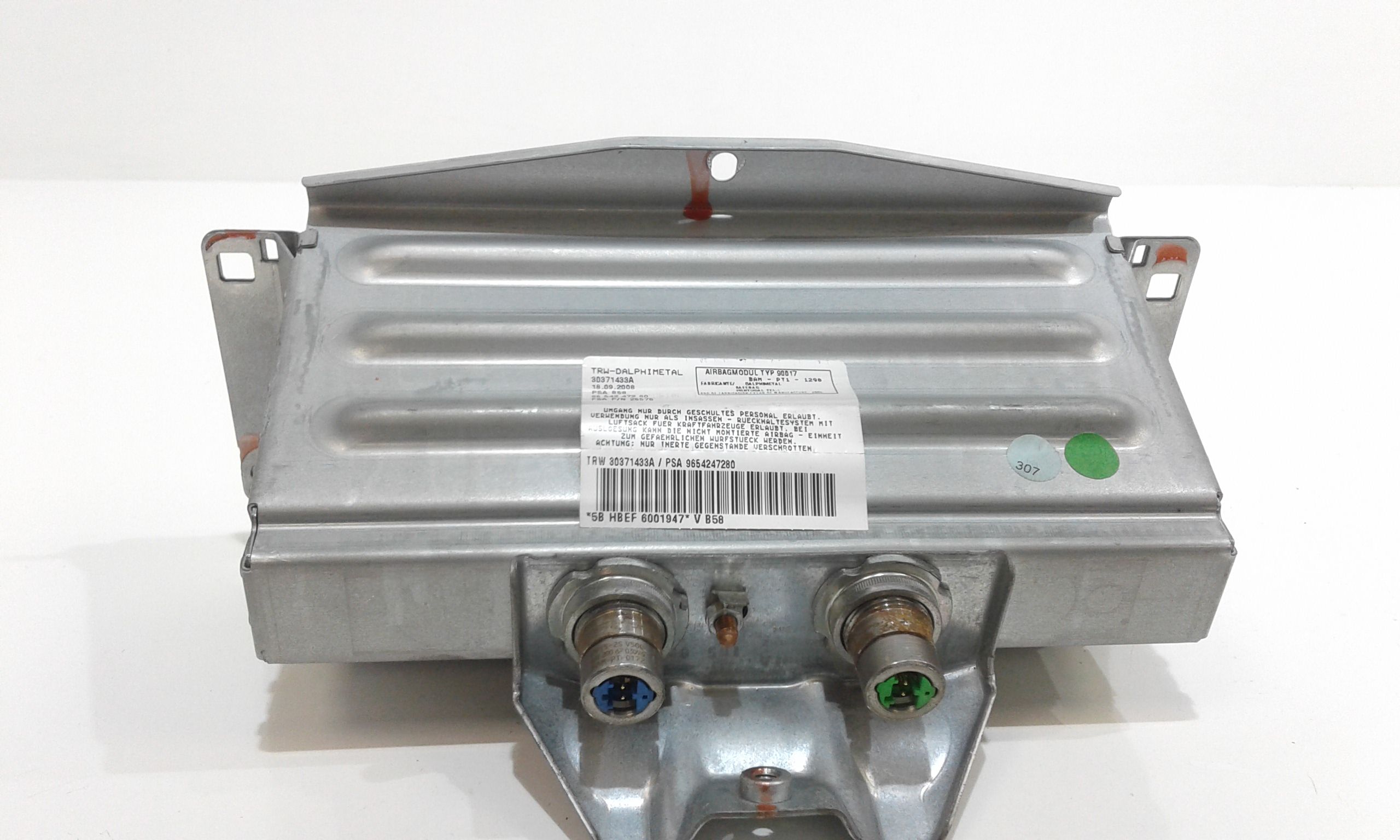 Dispositivo Airbag Lato Passeggero 9676715380 Usato