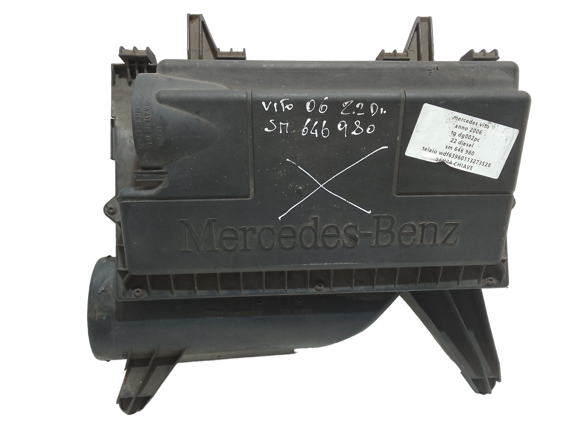 Filtro Aria Compl. A6395281306 Usato