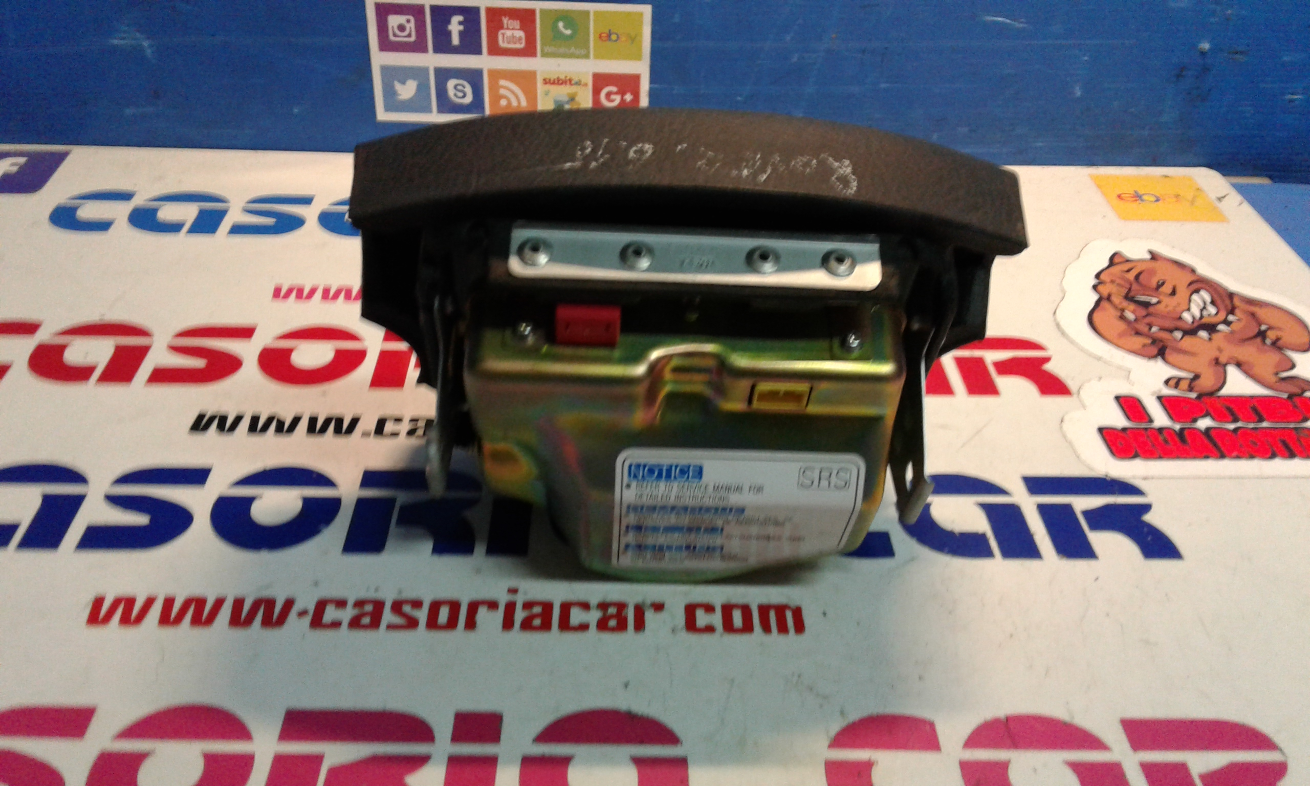 Dispositivo Airbag Lato Guida EHM100770PNC Usato