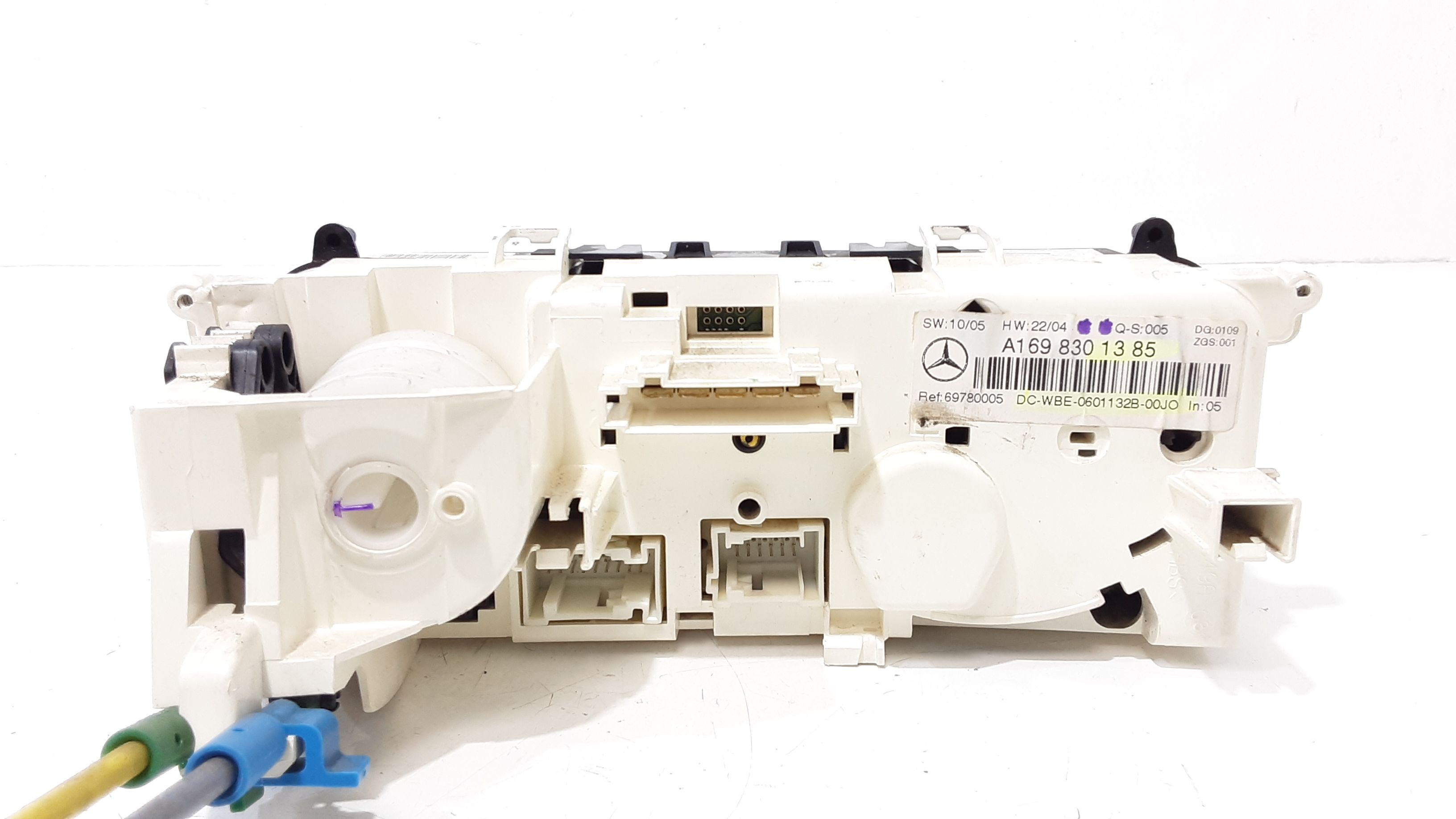 Blocco Comando Climatizzazione A1698302585 Usato