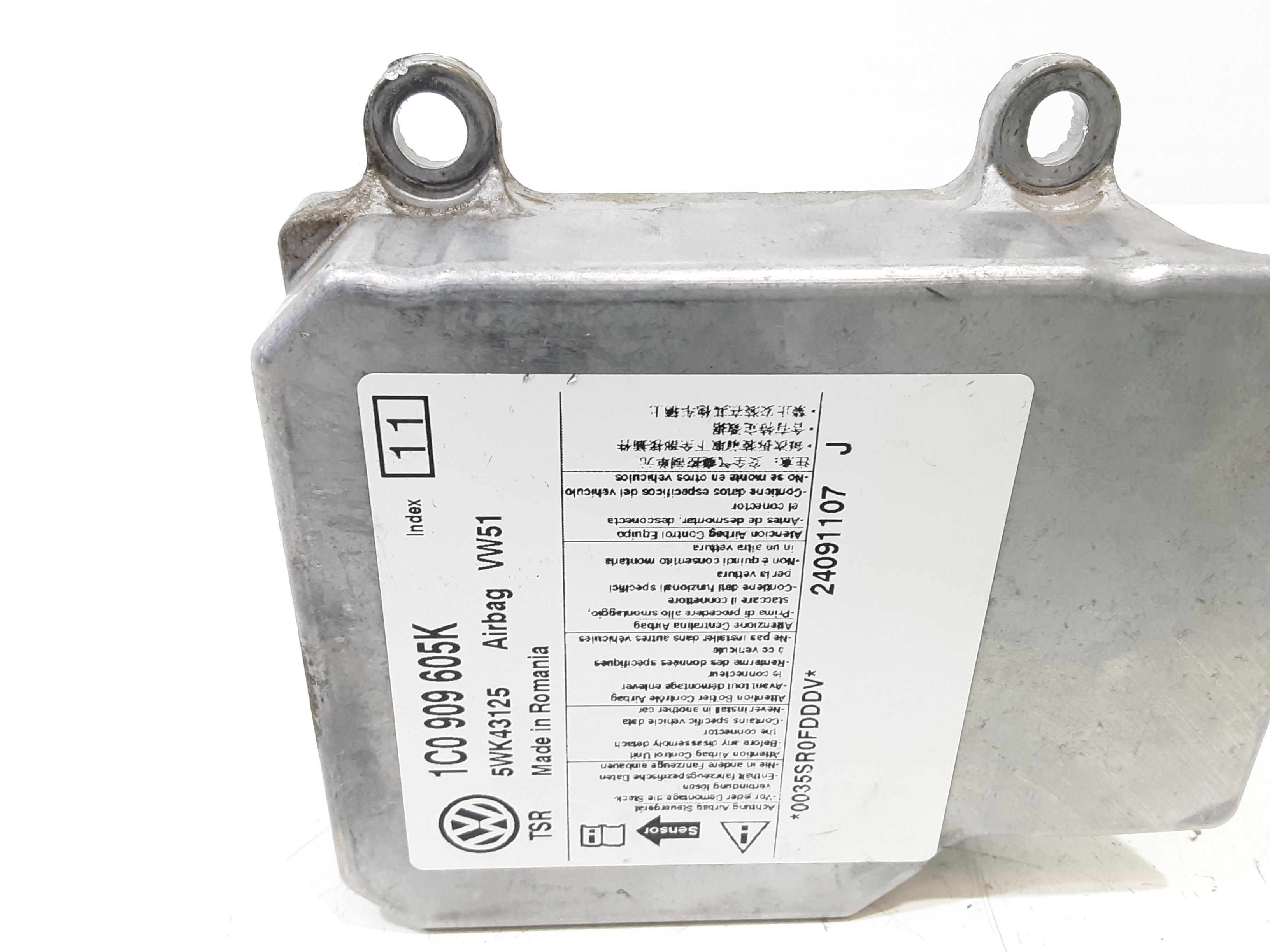 Centralina Comando Airbag 6R0959655LT10 Usato