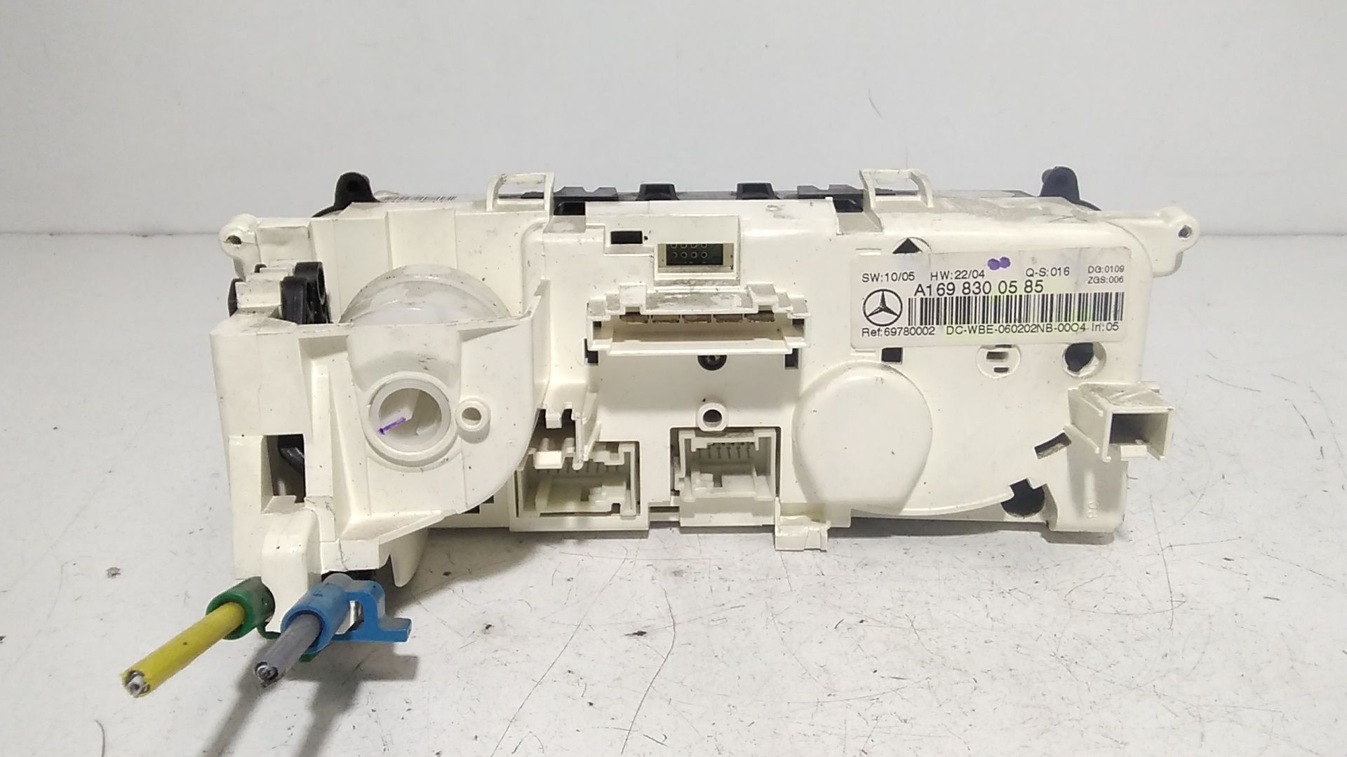 Blocco Comando Climatizzazione A1698302585 Usato