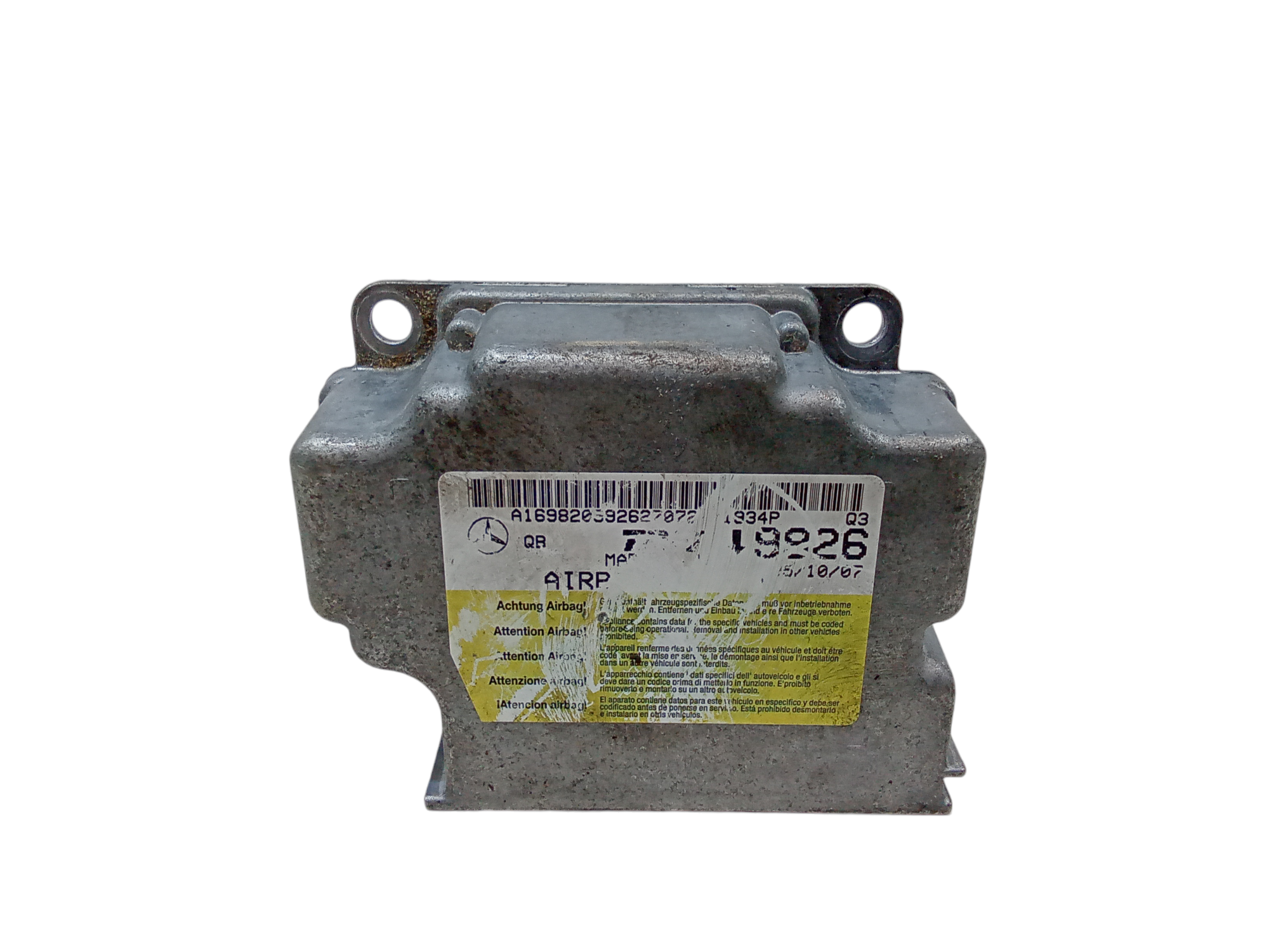 Centralina Comando Airbag A1698204085 Usato