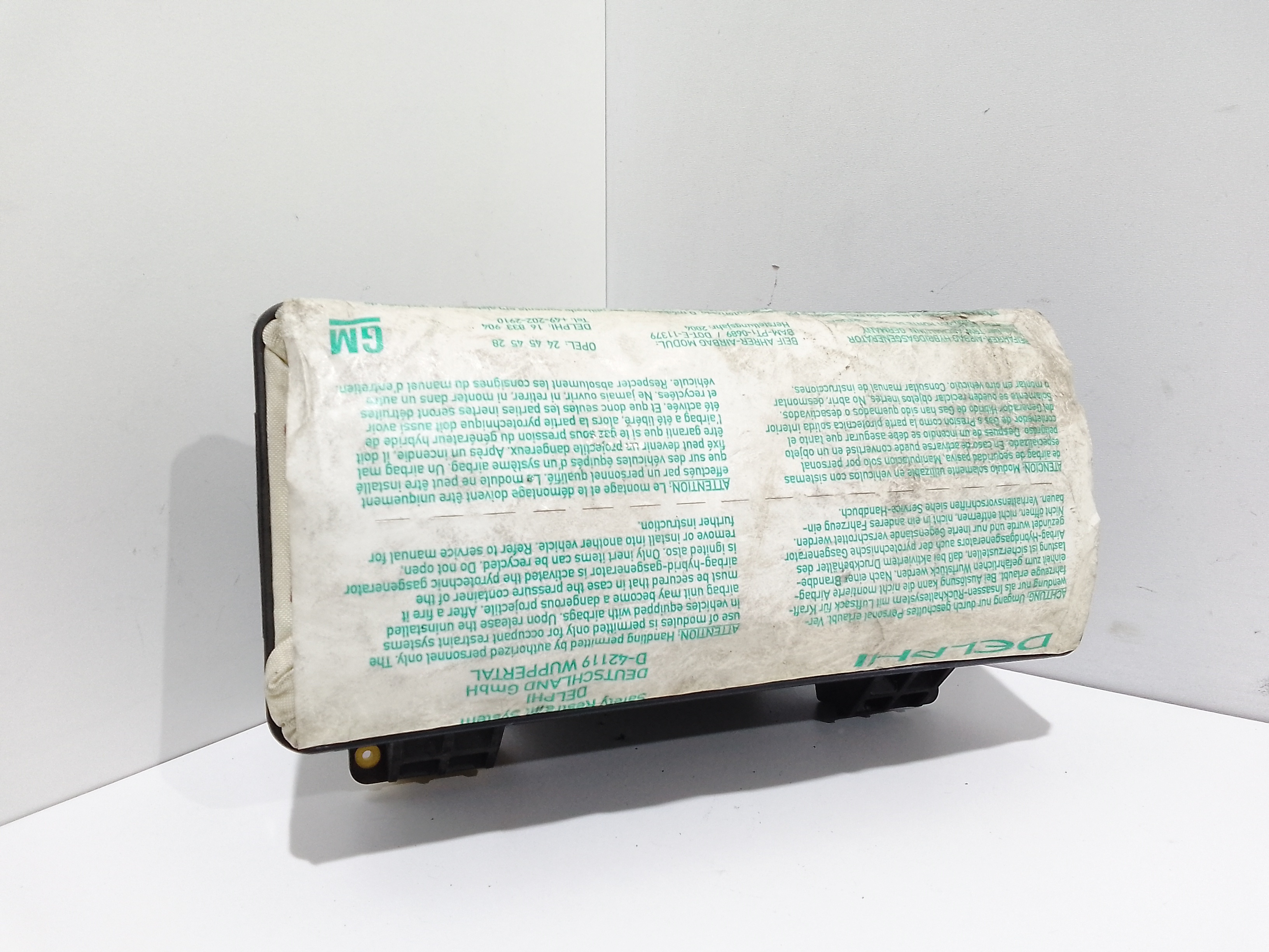 Dispositivo Airbag Lato Passeggero 13188043 Usato