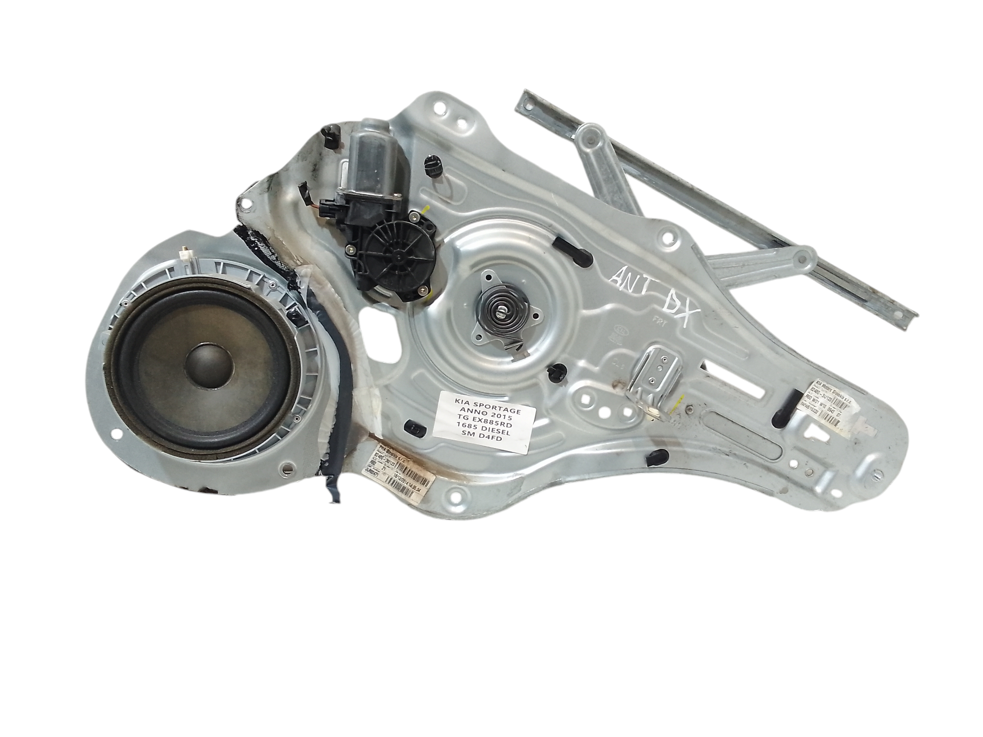 Alzacristallo Porta Ant. Destro Usato