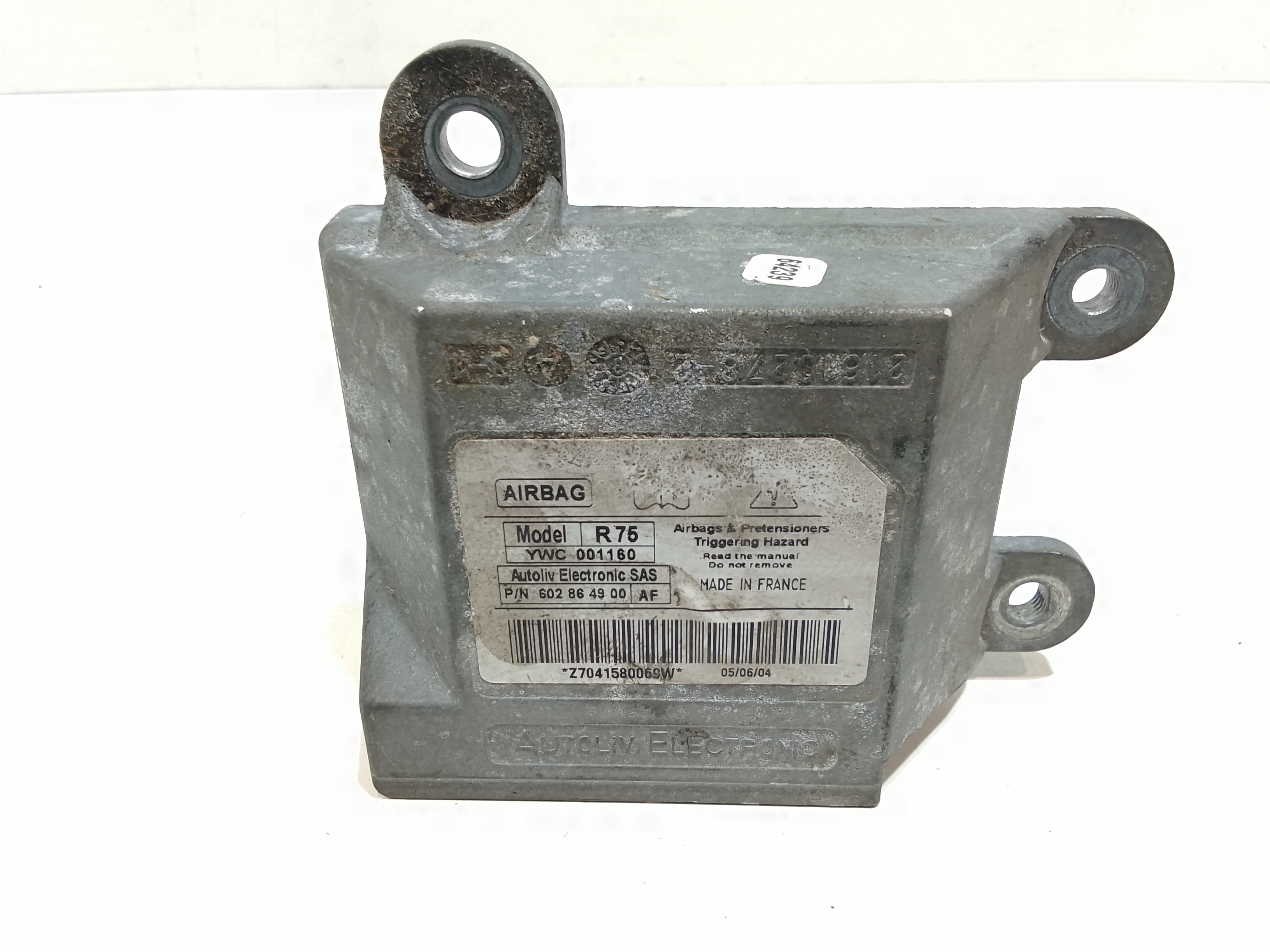 Centralina Comando Airbag Usato