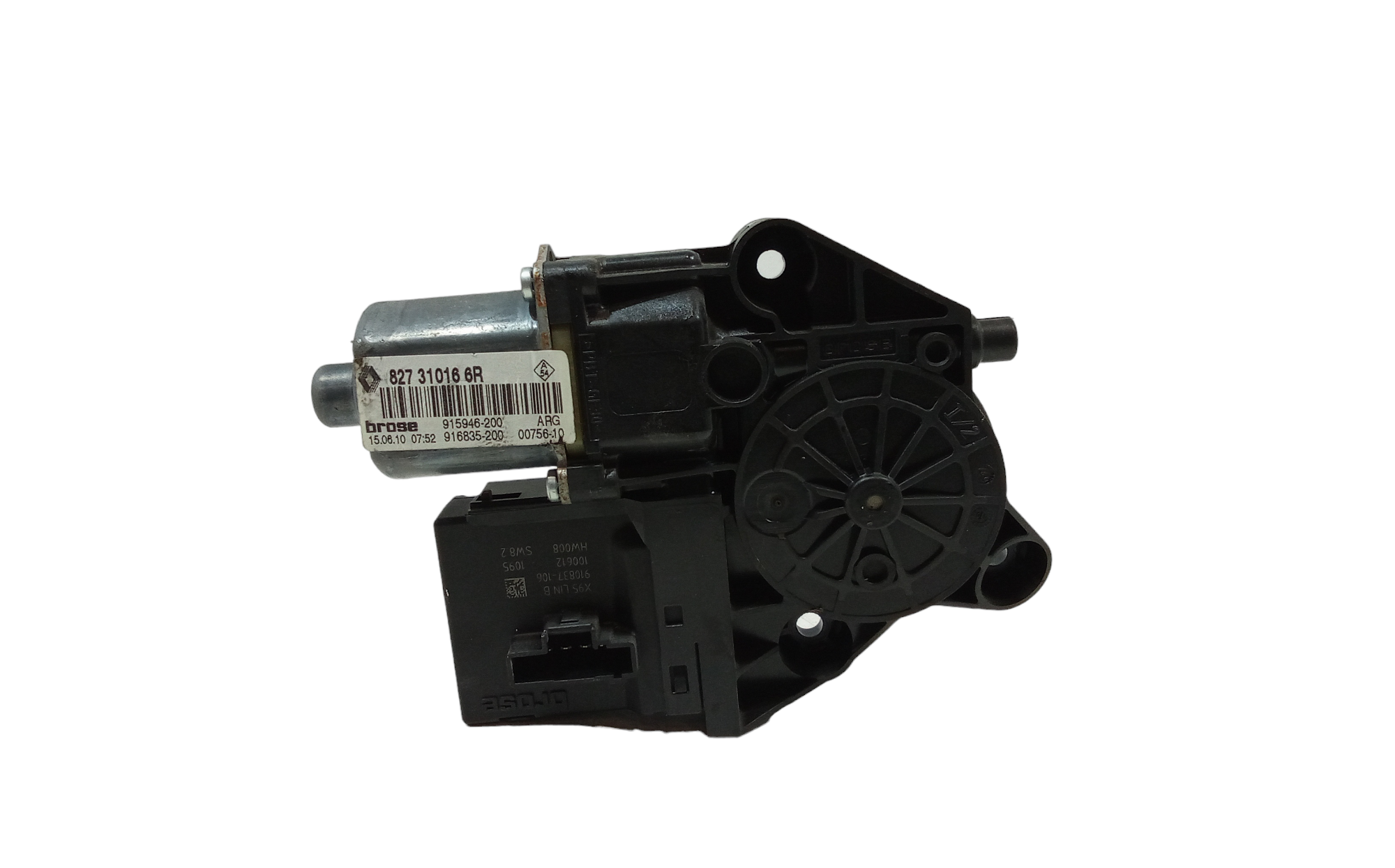 Motorino Alzacristallo Porta Post. Sinistro 827310166R Usato