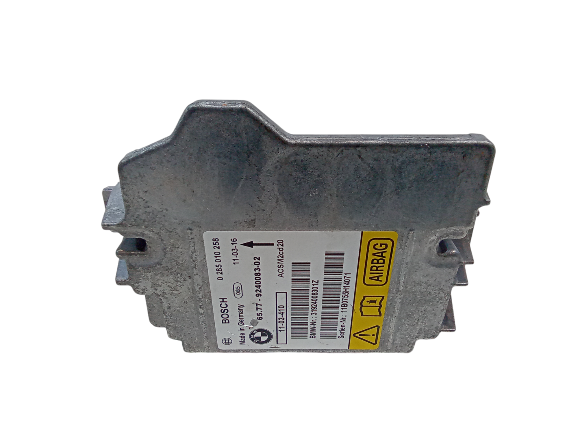 Centralina Comando Airbag 65779240083 Usato