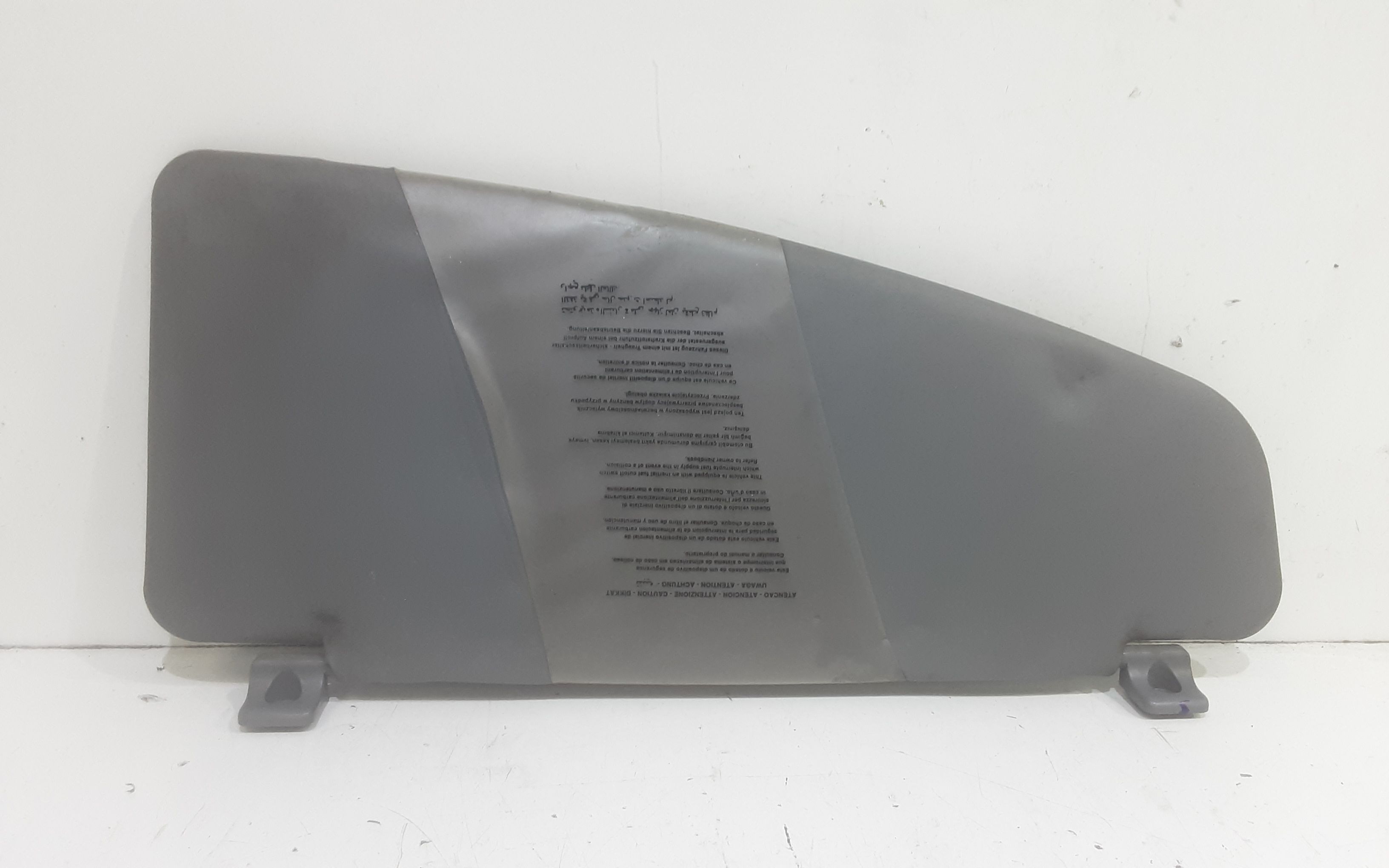 Aletta Parasole Parabrezza Sinistro Usato